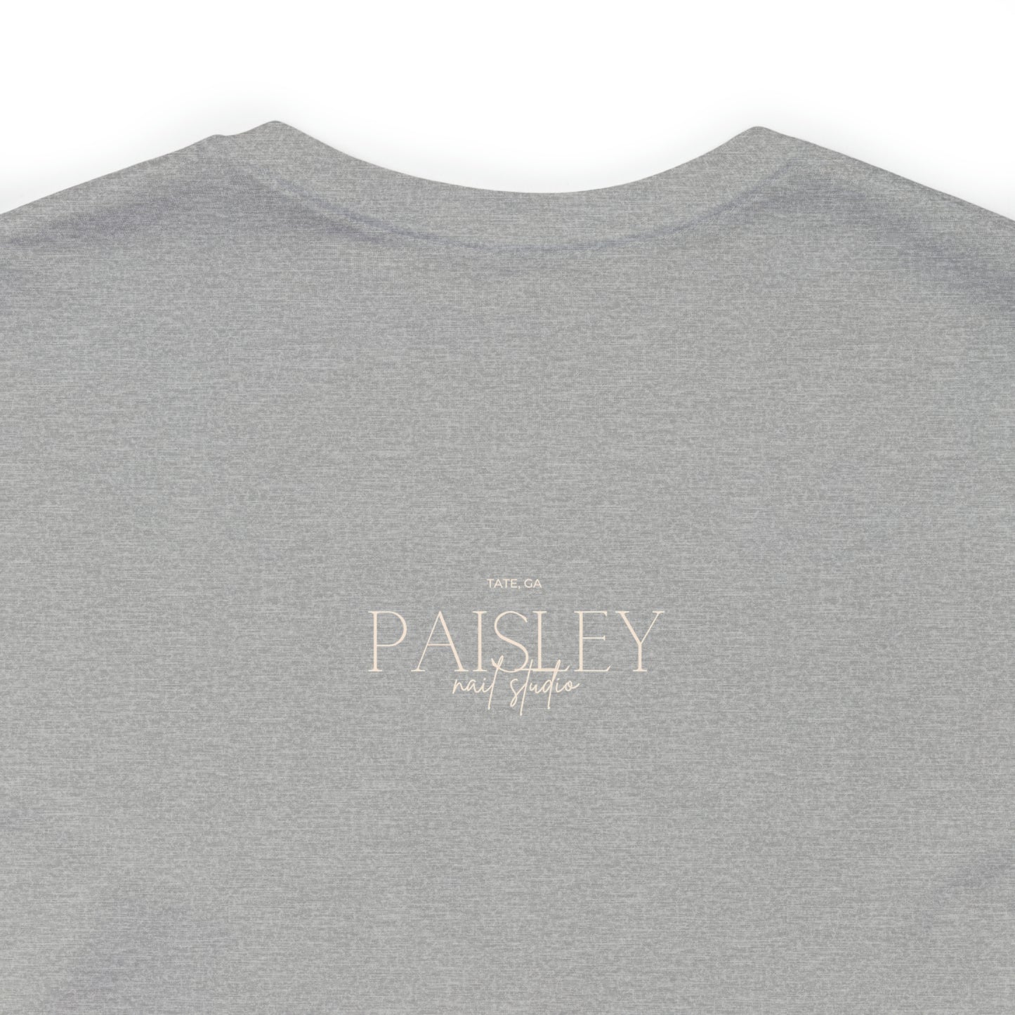 "Ask Me About My Nails" Jersey Short Sleeve Tee
