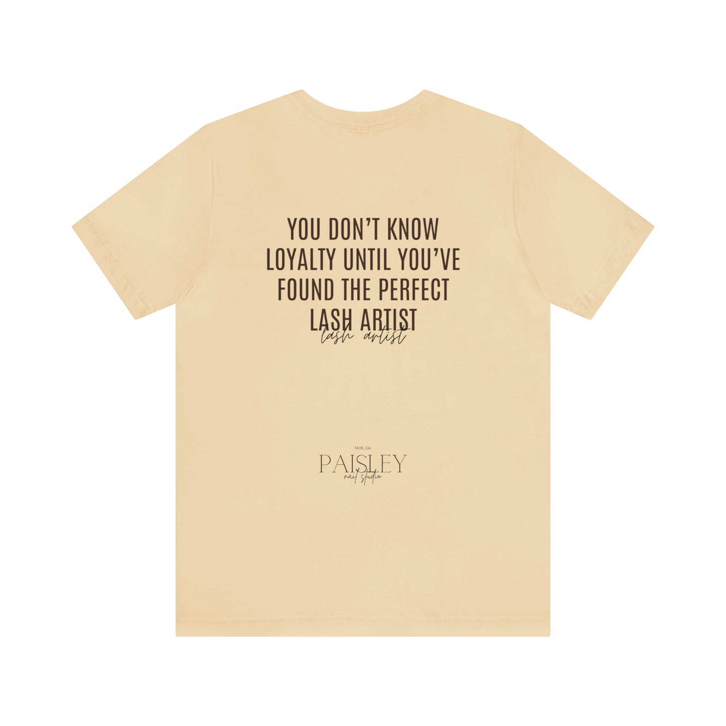"You Don't Know..Lash Artist"... Jersey Short Sleeve Tee