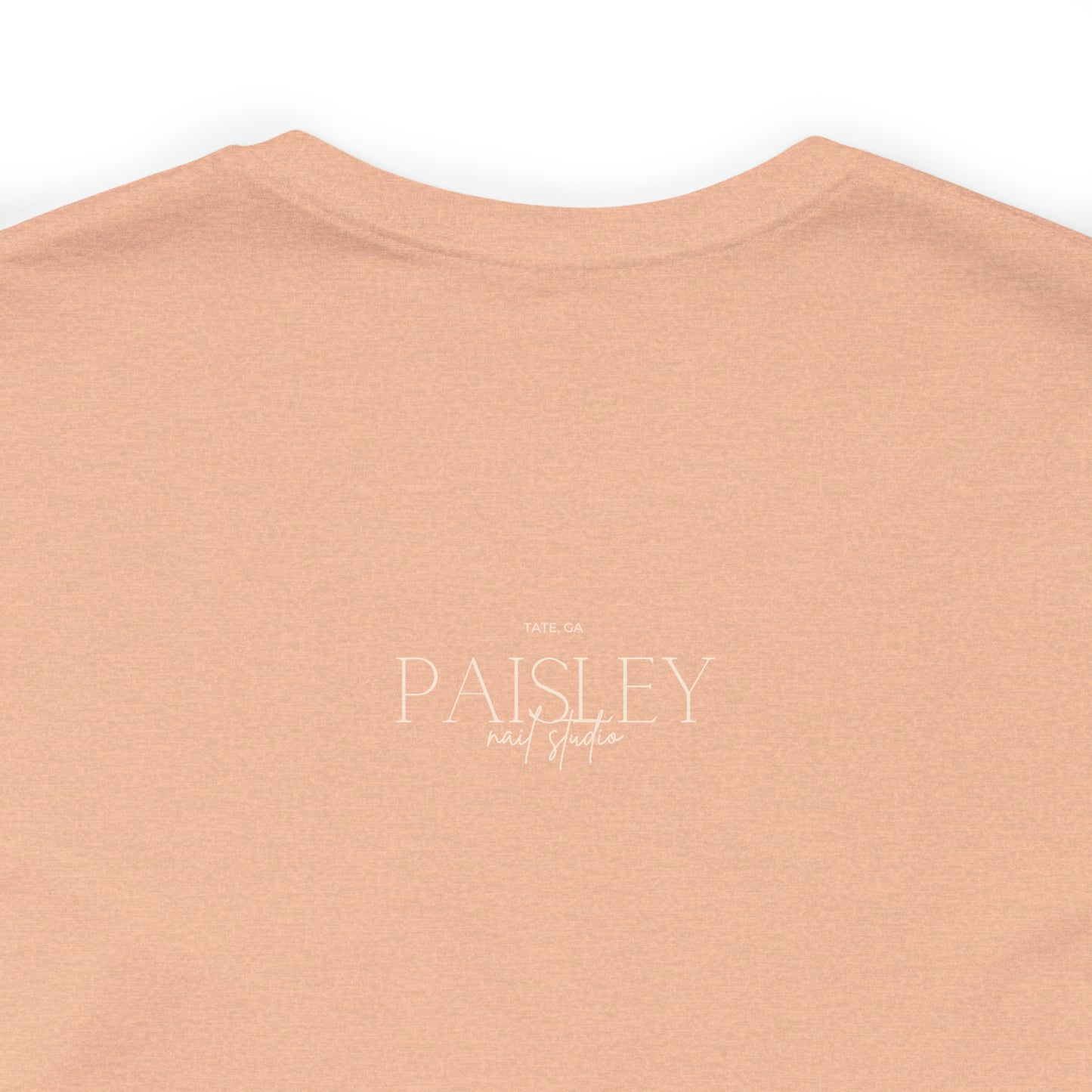 "Ask Me About My Nails" Jersey Short Sleeve Tee