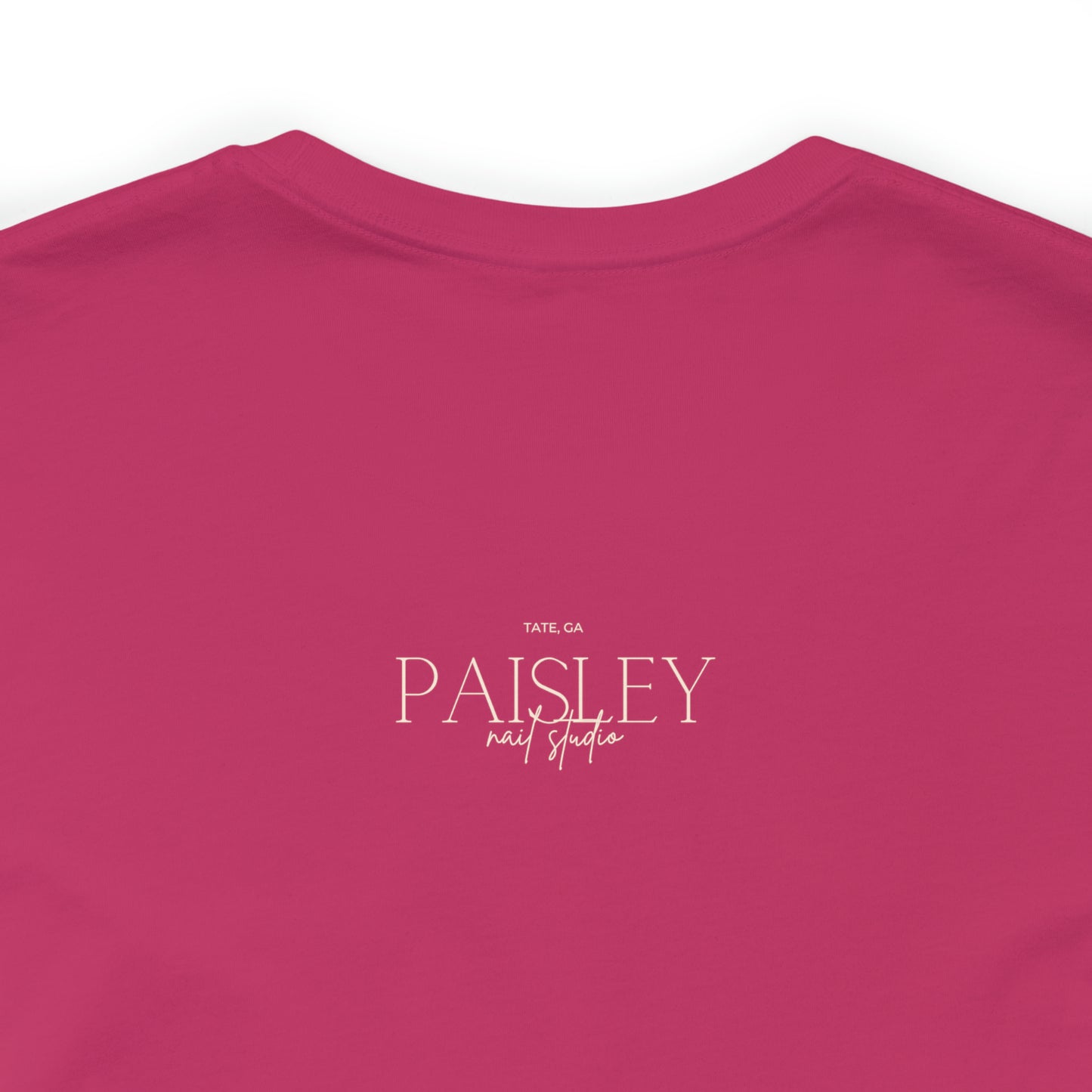 "Ask Me About My Nails" Jersey Short Sleeve Tee