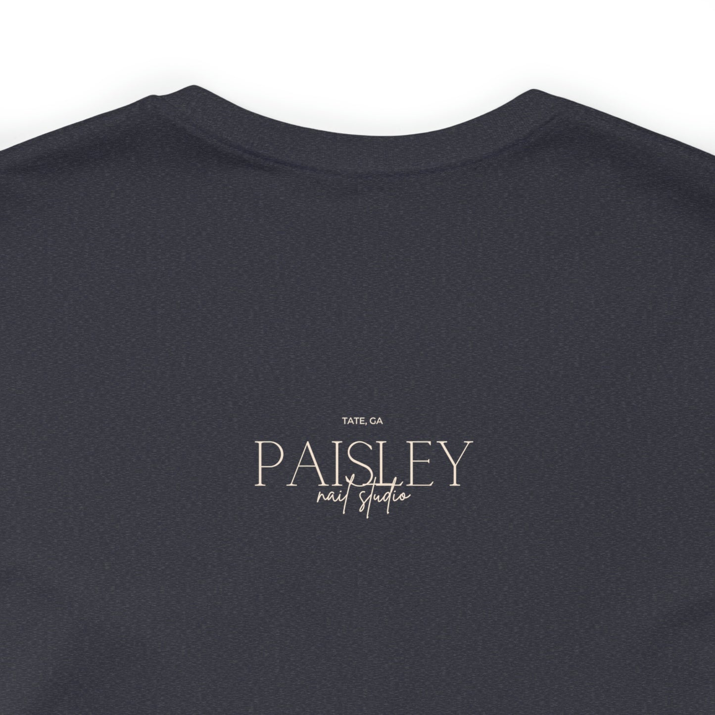 "Ask Me About My Nails" Jersey Short Sleeve Tee