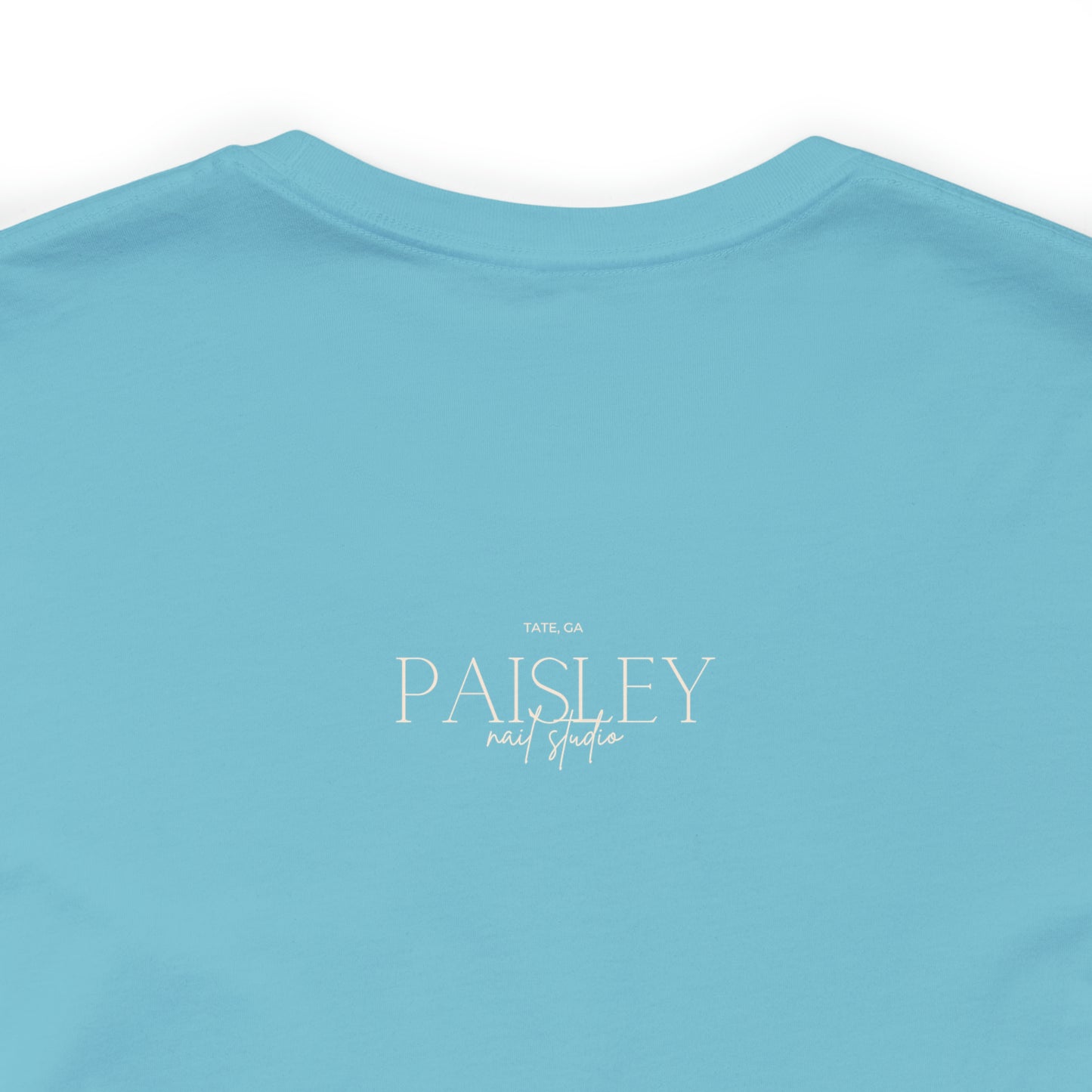 "Ask Me About My Nails" Jersey Short Sleeve Tee