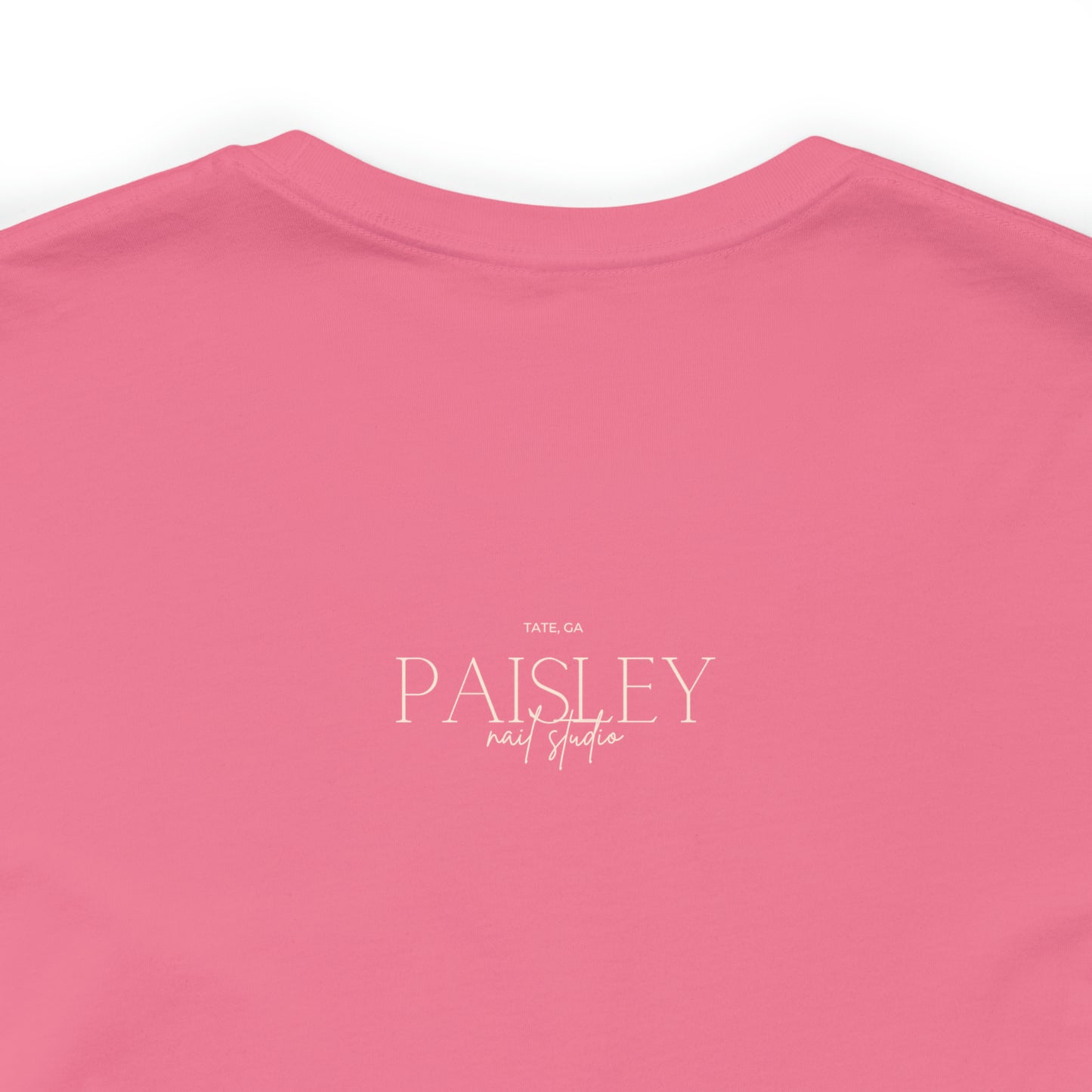 "Ask Me About My Nails" Jersey Short Sleeve Tee