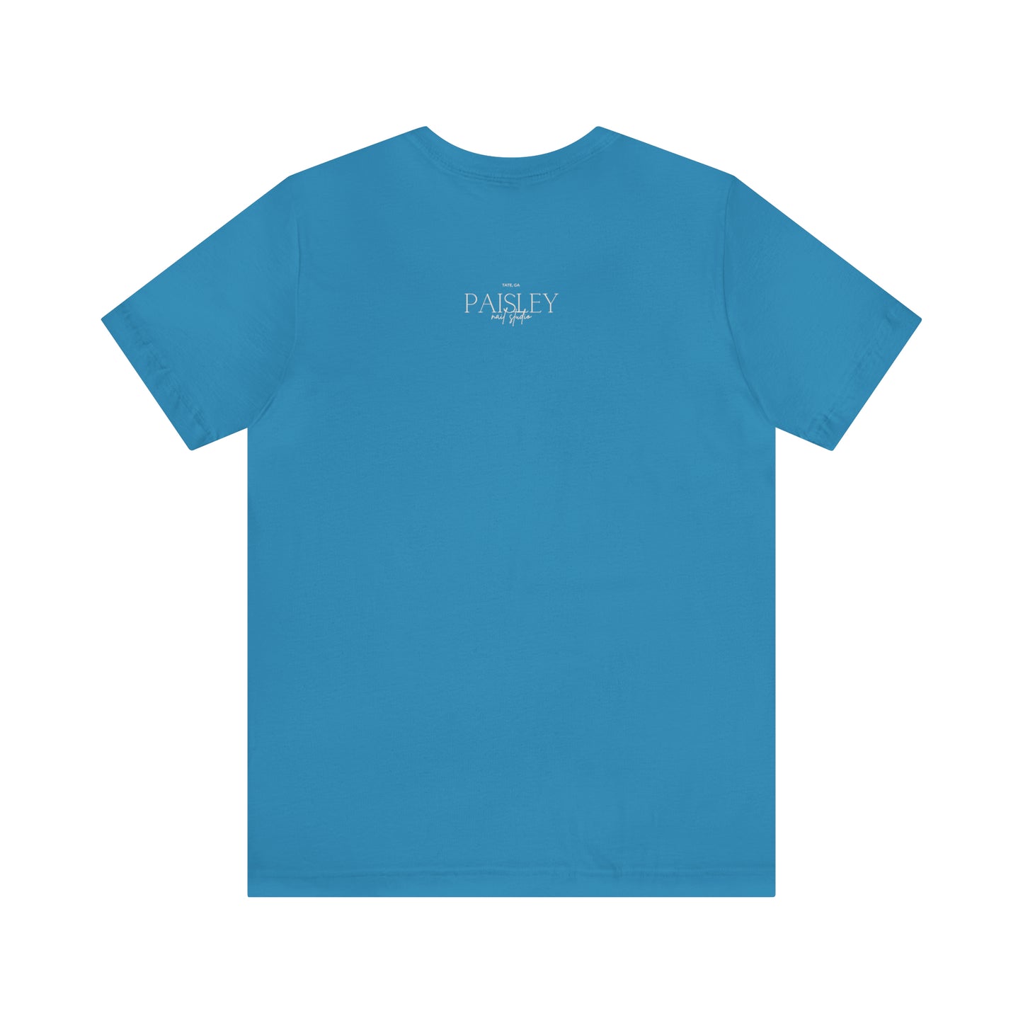 "Ask Me About My Nails" Jersey Short Sleeve Tee