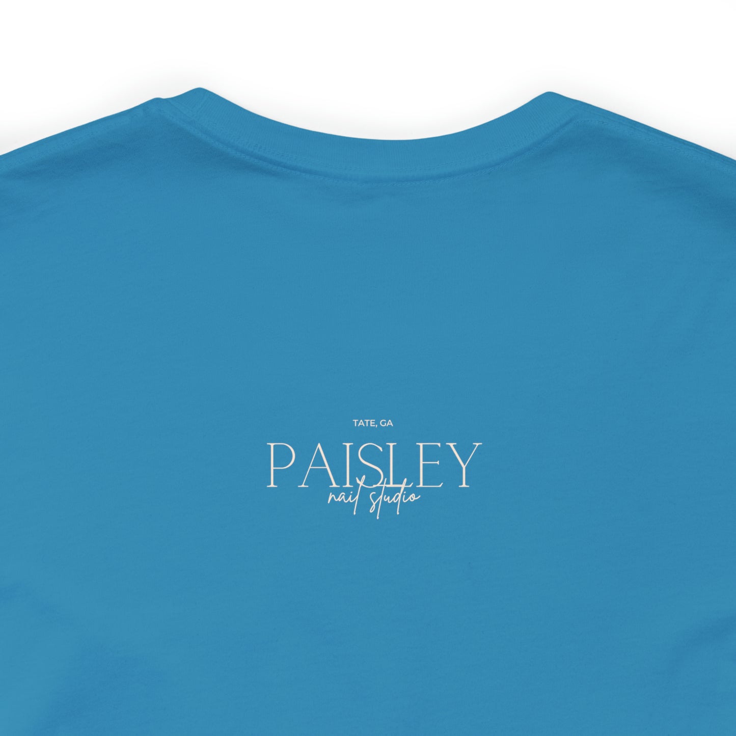 "Ask Me About My Nails" Jersey Short Sleeve Tee
