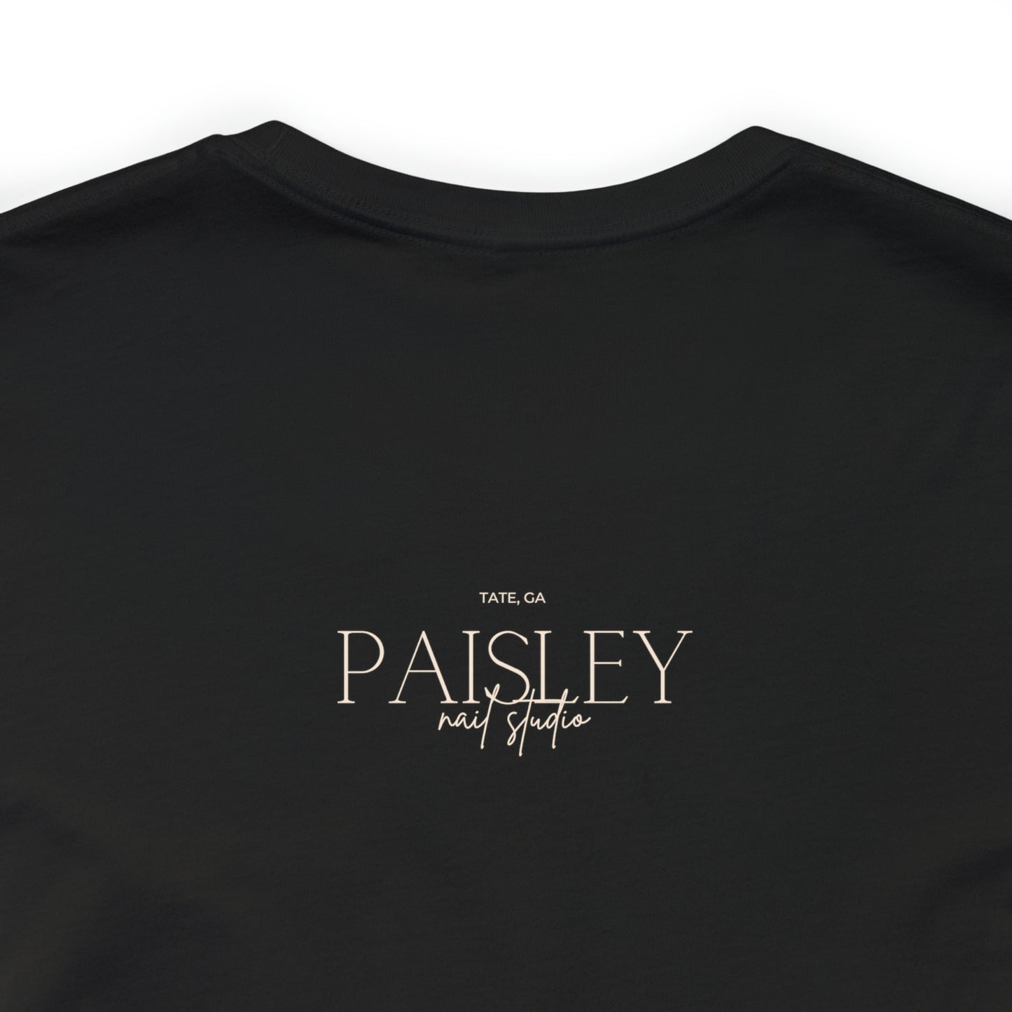"Ask Me About My Nails" Jersey Short Sleeve Tee