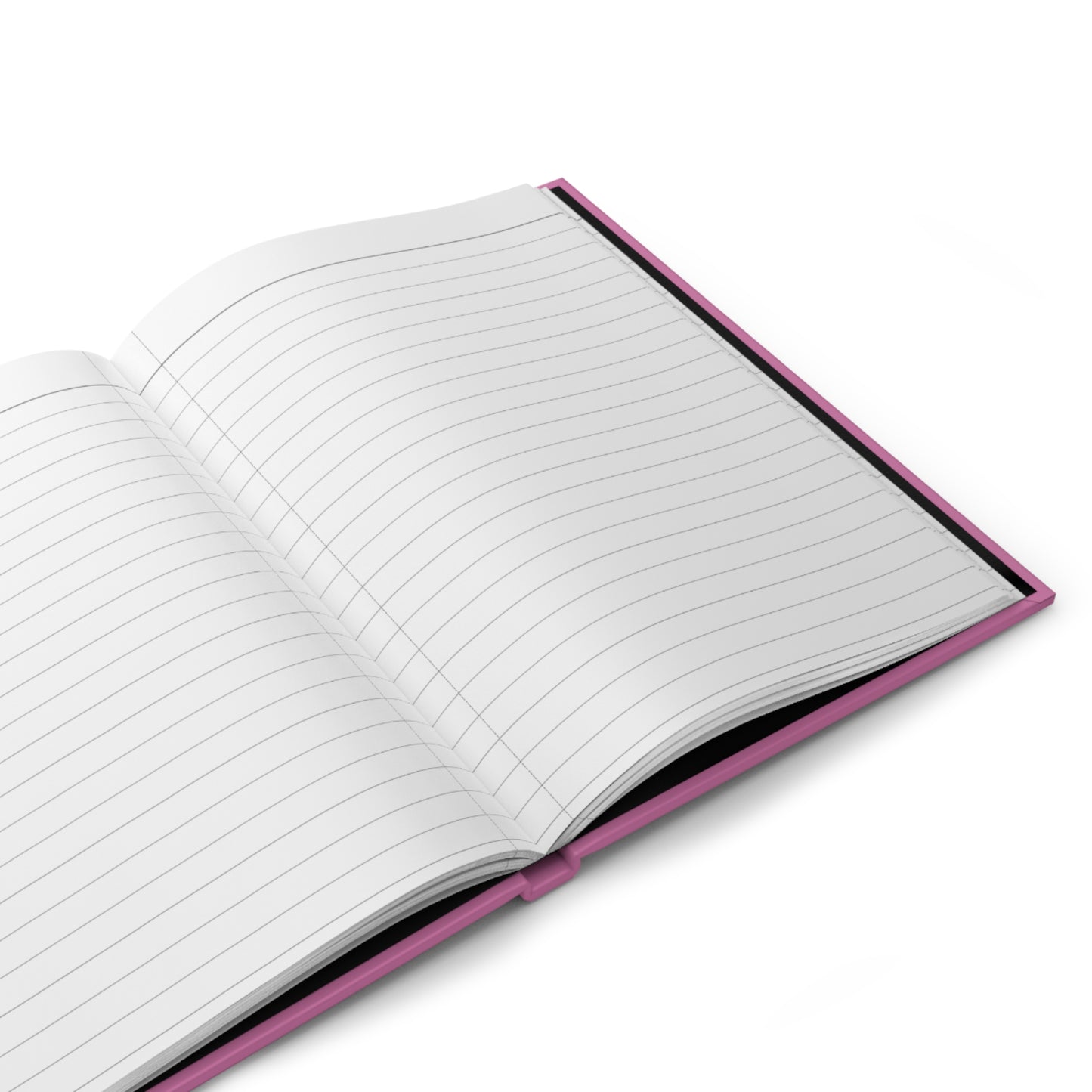 "Don't Judge A Color" Hardcover Journal Matte ~ Light Pink