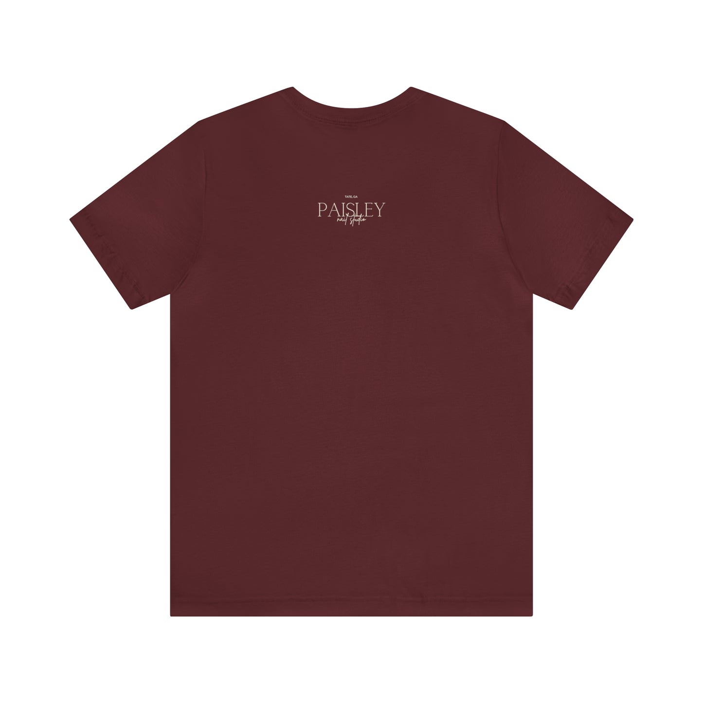 "Ask Me About My Nails" Jersey Short Sleeve Tee