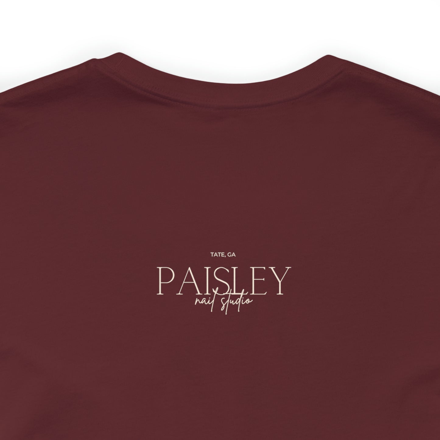 "Ask Me About My Nails" Jersey Short Sleeve Tee