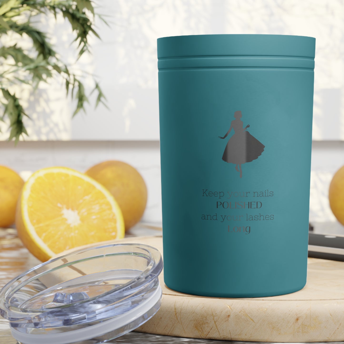 Polished & Lashed Vacuum Insulated Tumbler