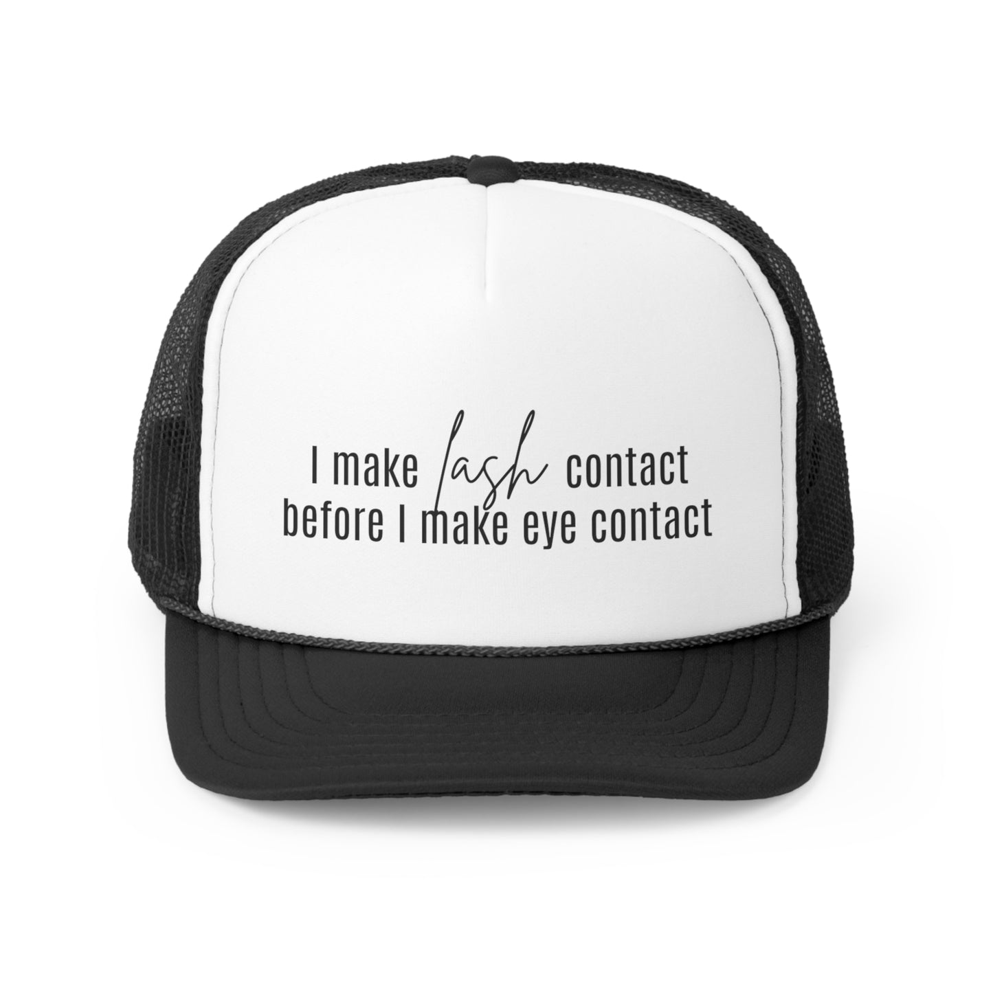 "Lash Contact" Trucker Caps