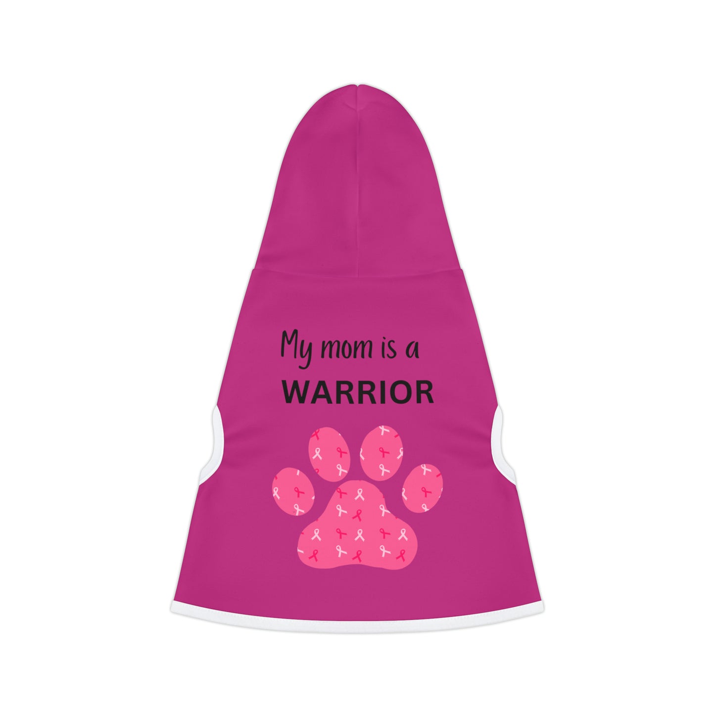 WARRIOR Mom Pet Hoodie