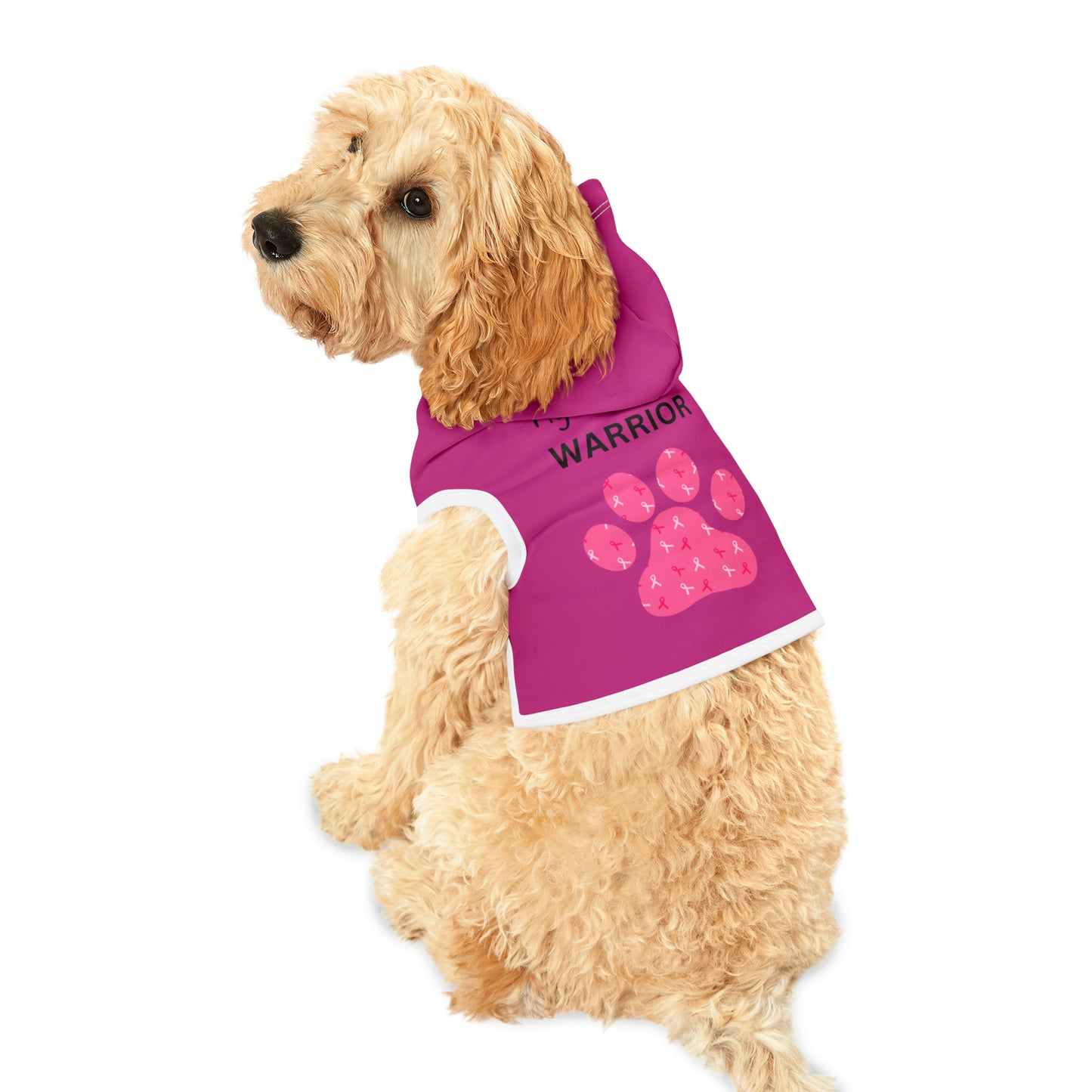 WARRIOR Mom Pet Hoodie