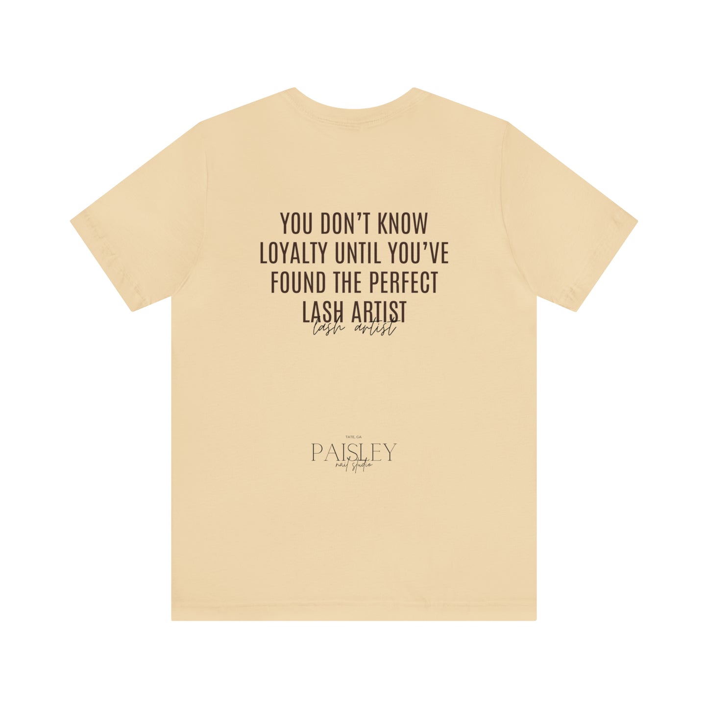 "You Don't Know..Lash Artist"... Jersey Short Sleeve Tee