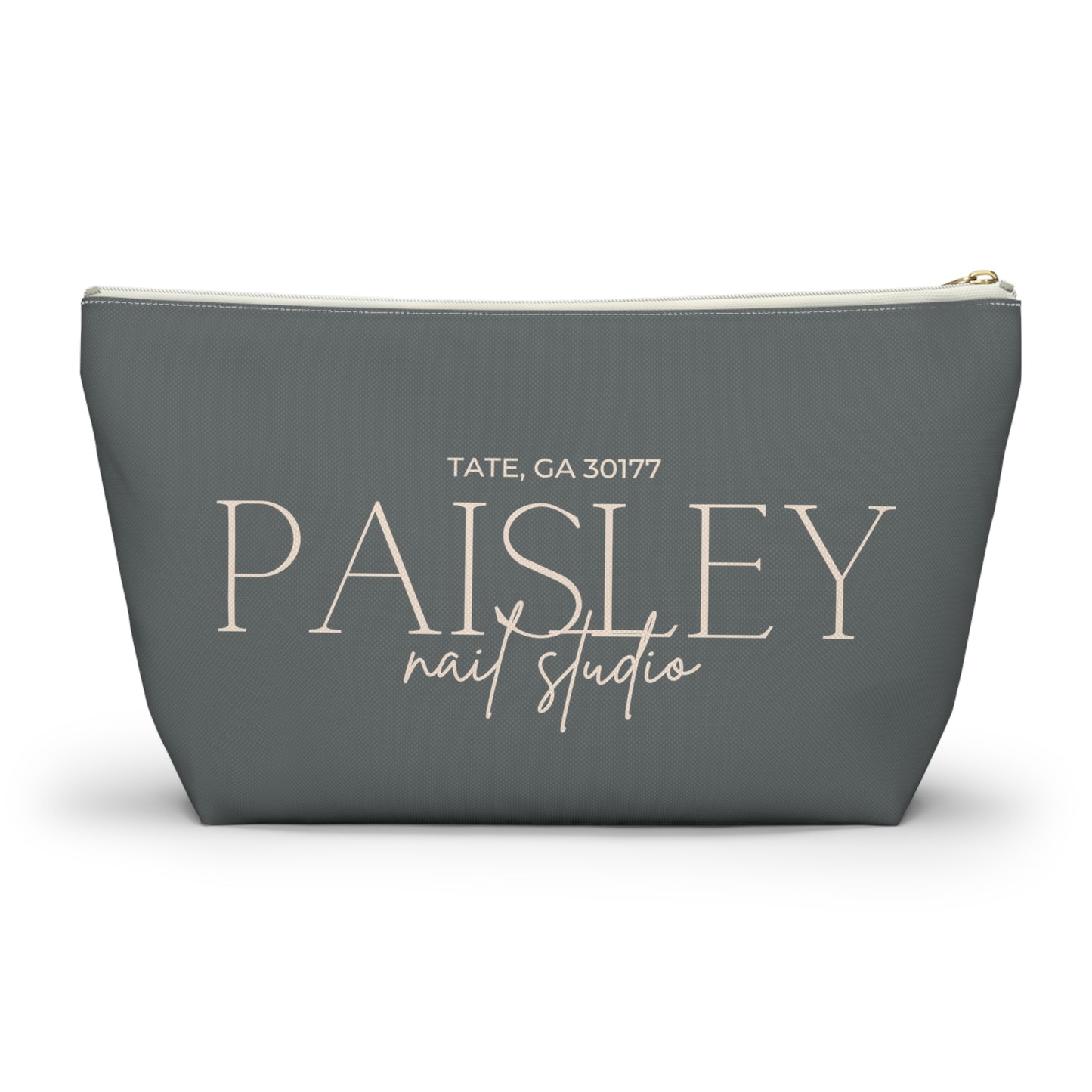 Paisley Gal Pouch ~ Dark Grey