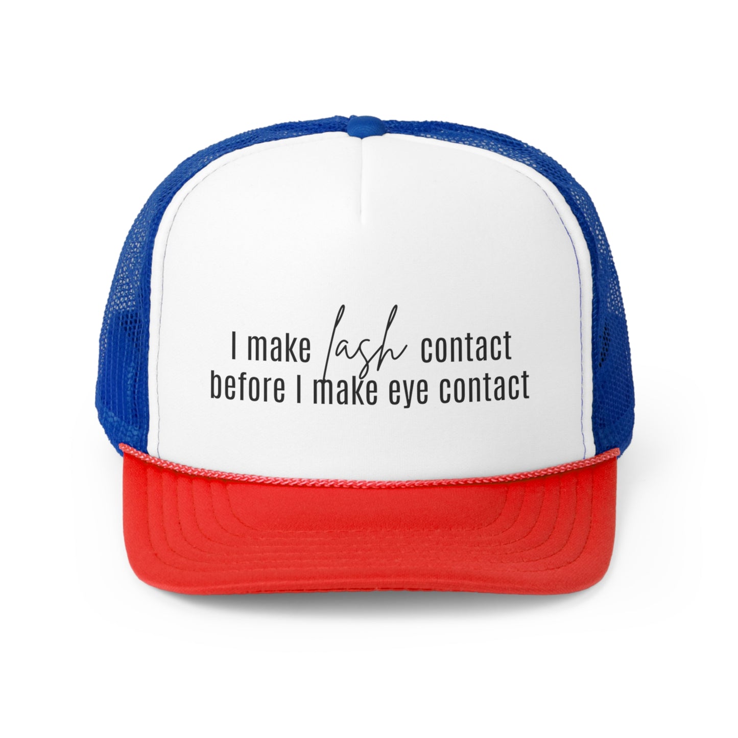 "Lash Contact" Trucker Caps