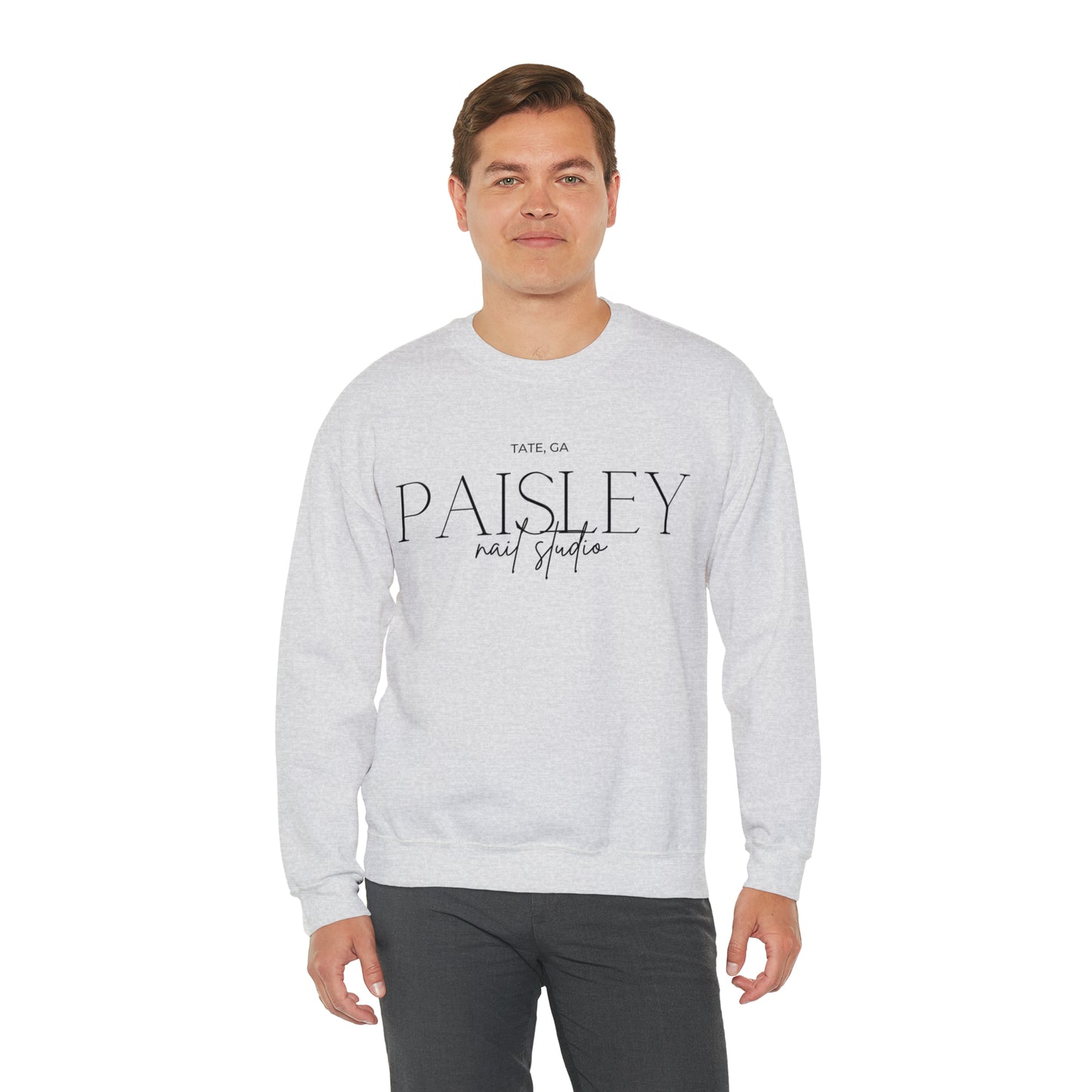 "Paisley" Unisex Heavy Blend™ Crewneck Sweatshirt (Fall Colors)