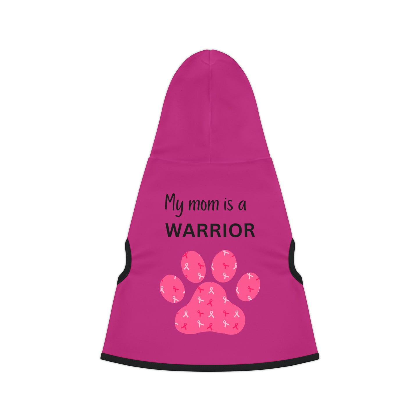 WARRIOR Mom Pet Hoodie