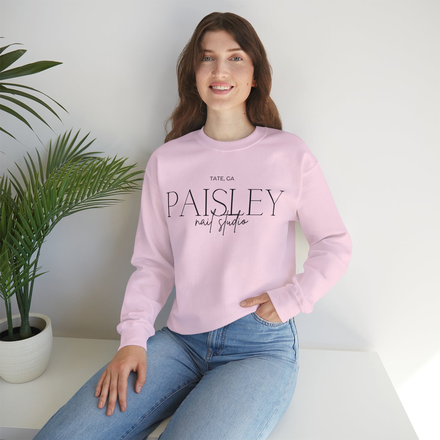 "Paisley" Unisex Heavy Blend™ Crewneck Sweatshirt