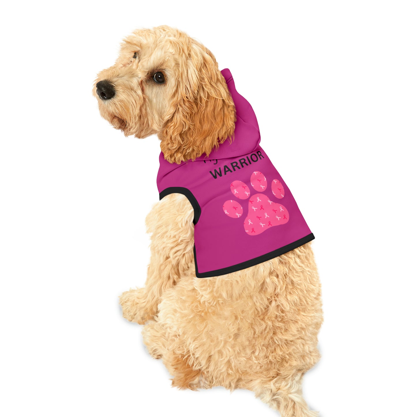 WARRIOR Mom Pet Hoodie