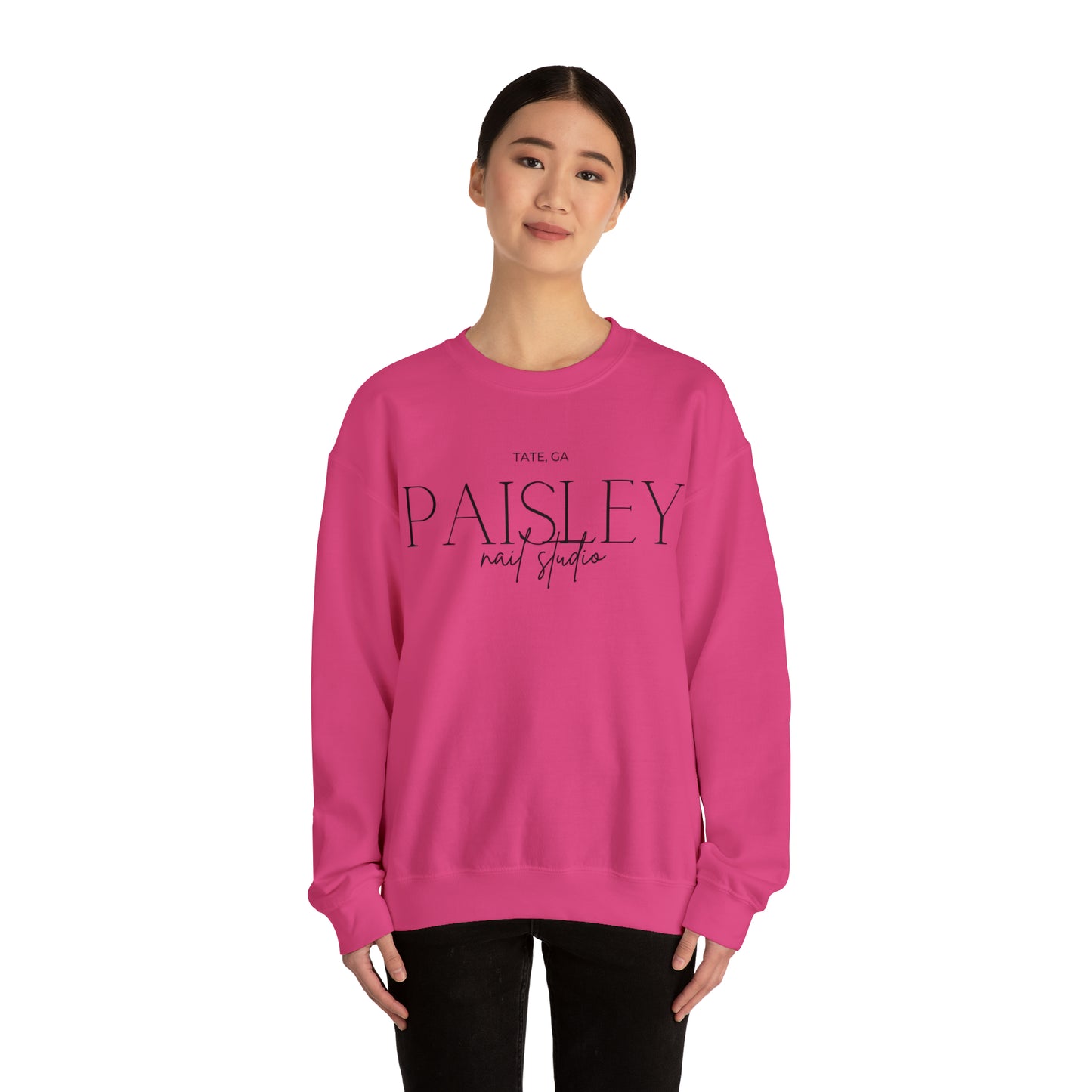 "Paisley" Unisex Heavy Blend™ Crewneck Sweatshirt