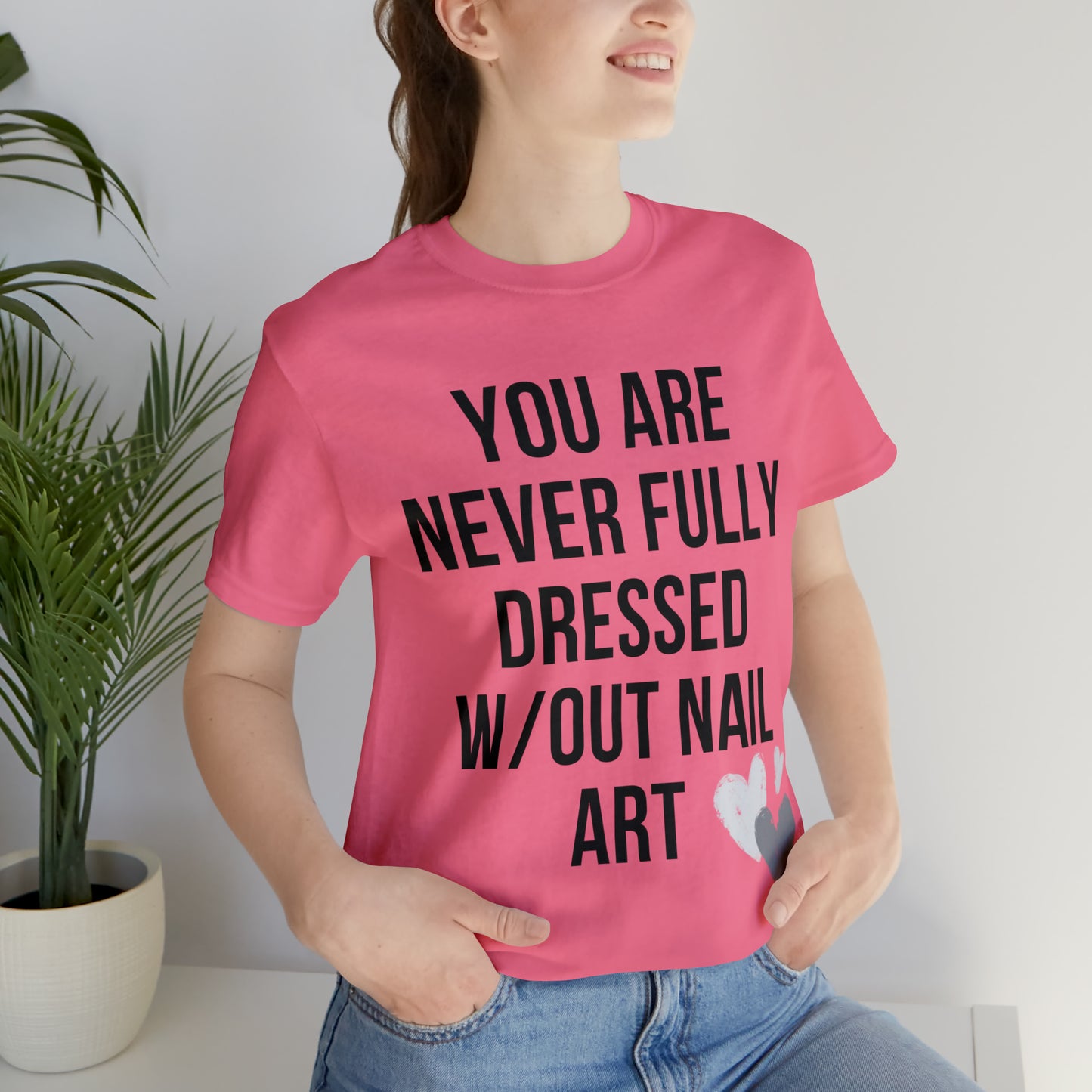 "You Are Never" Jersey Short Sleeve Tee