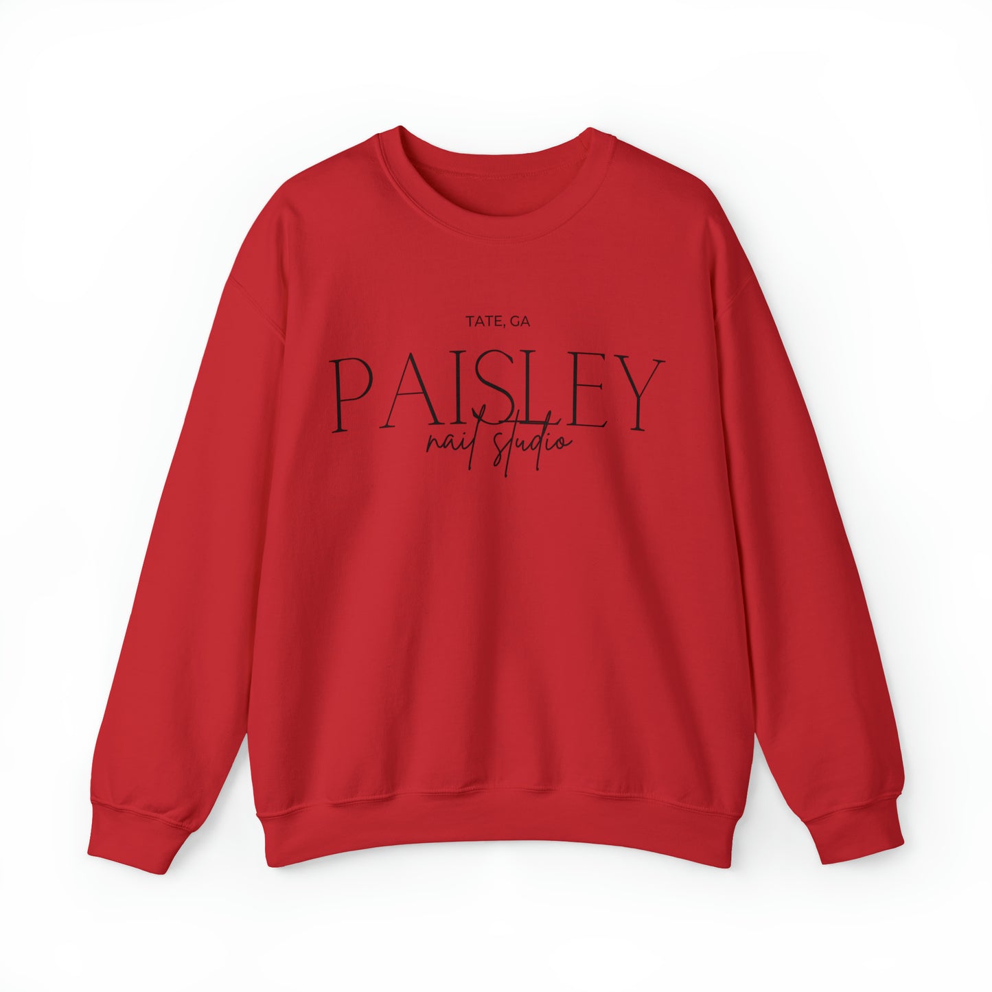 "Paisley" Unisex Heavy Blend™ Crewneck Sweatshirt (Fall Colors)