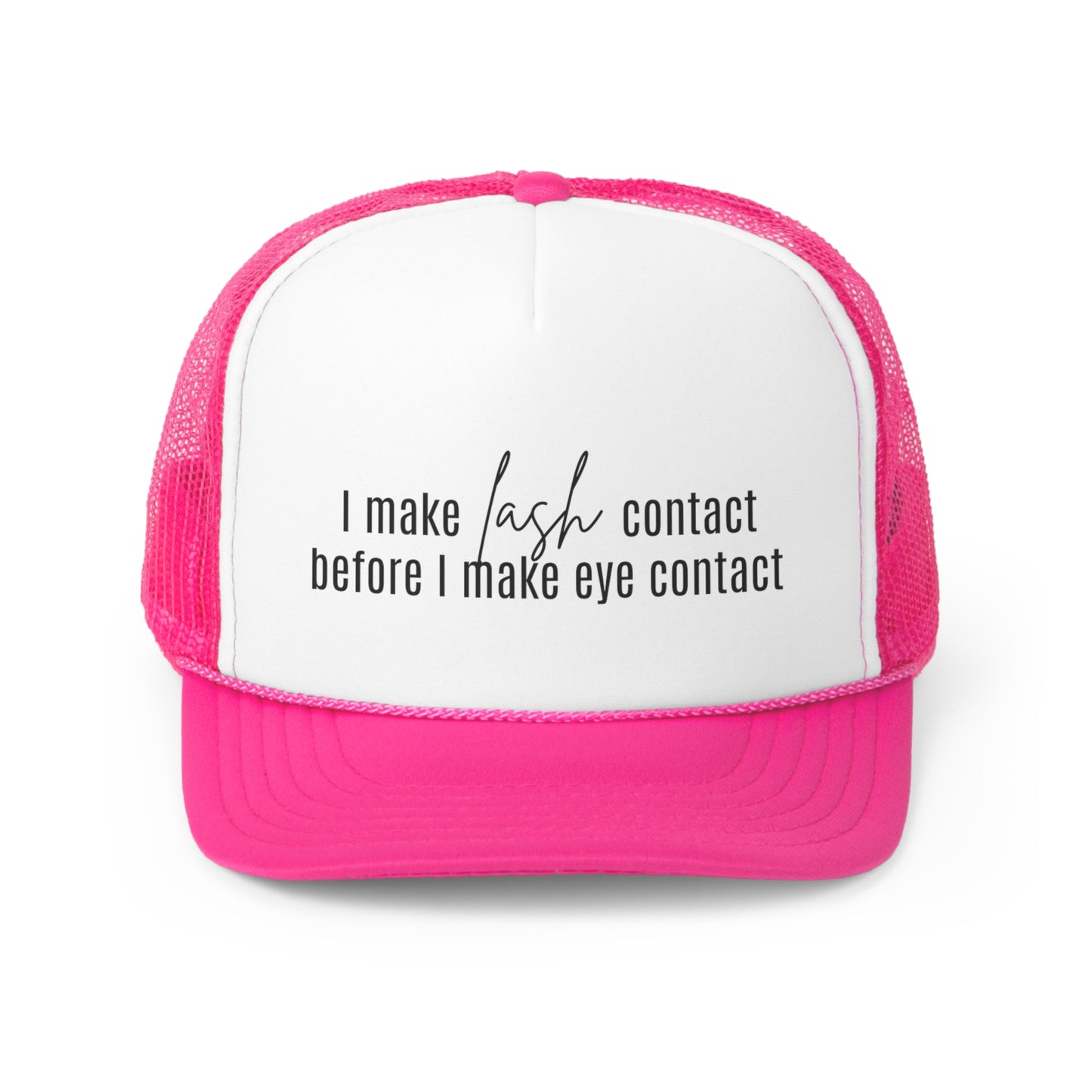 "Lash Contact" Trucker Caps