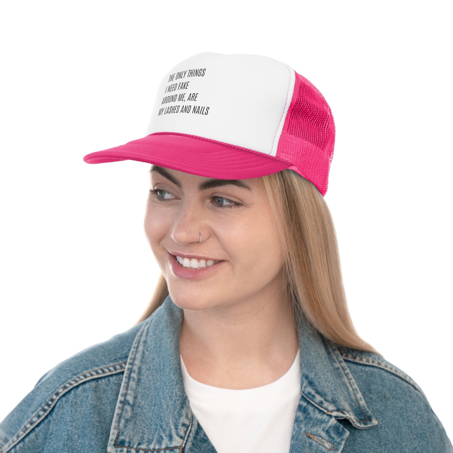 "Fake" Trucker Cap