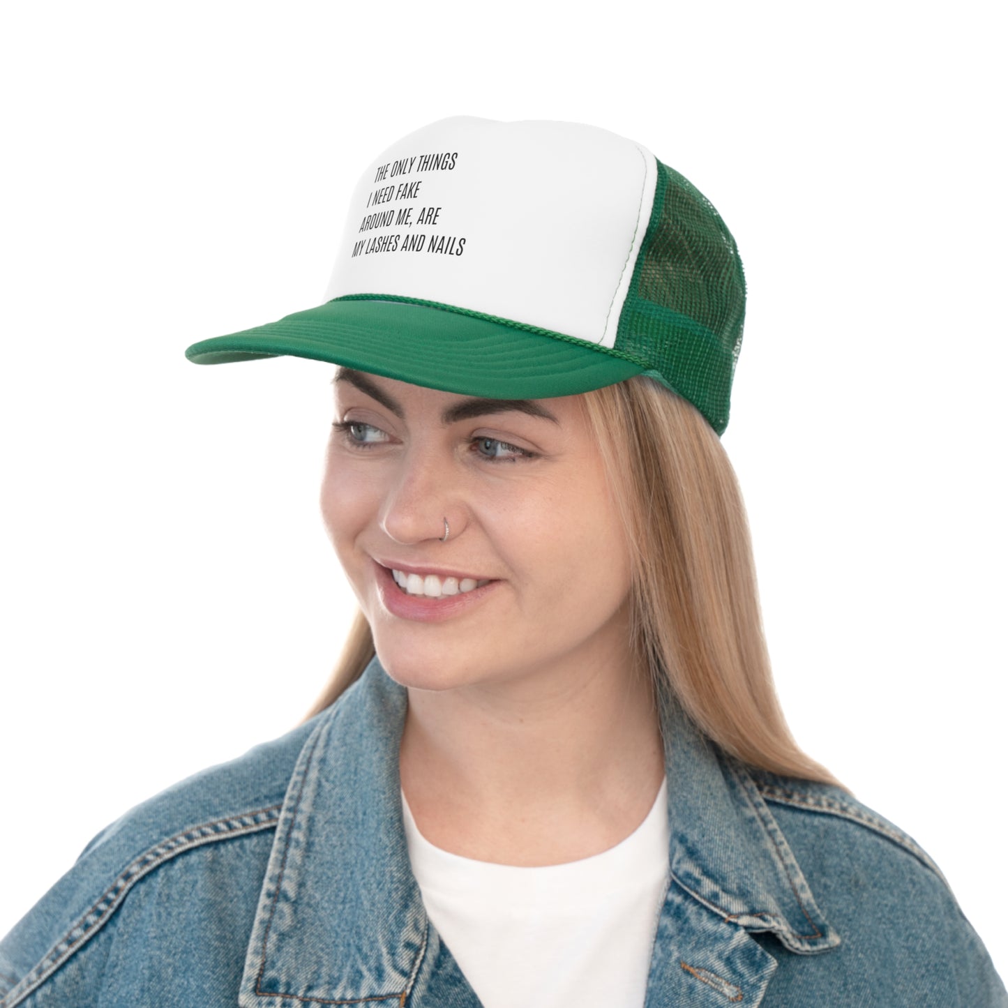 "Fake" Trucker Cap