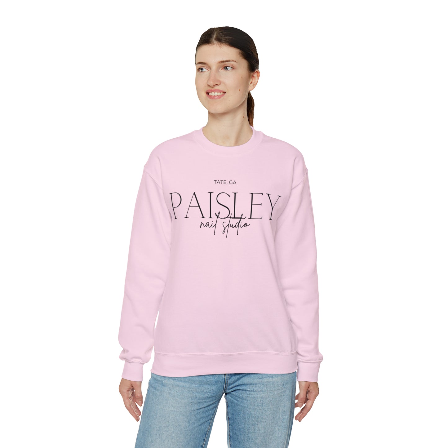 "Paisley" Unisex Heavy Blend™ Crewneck Sweatshirt