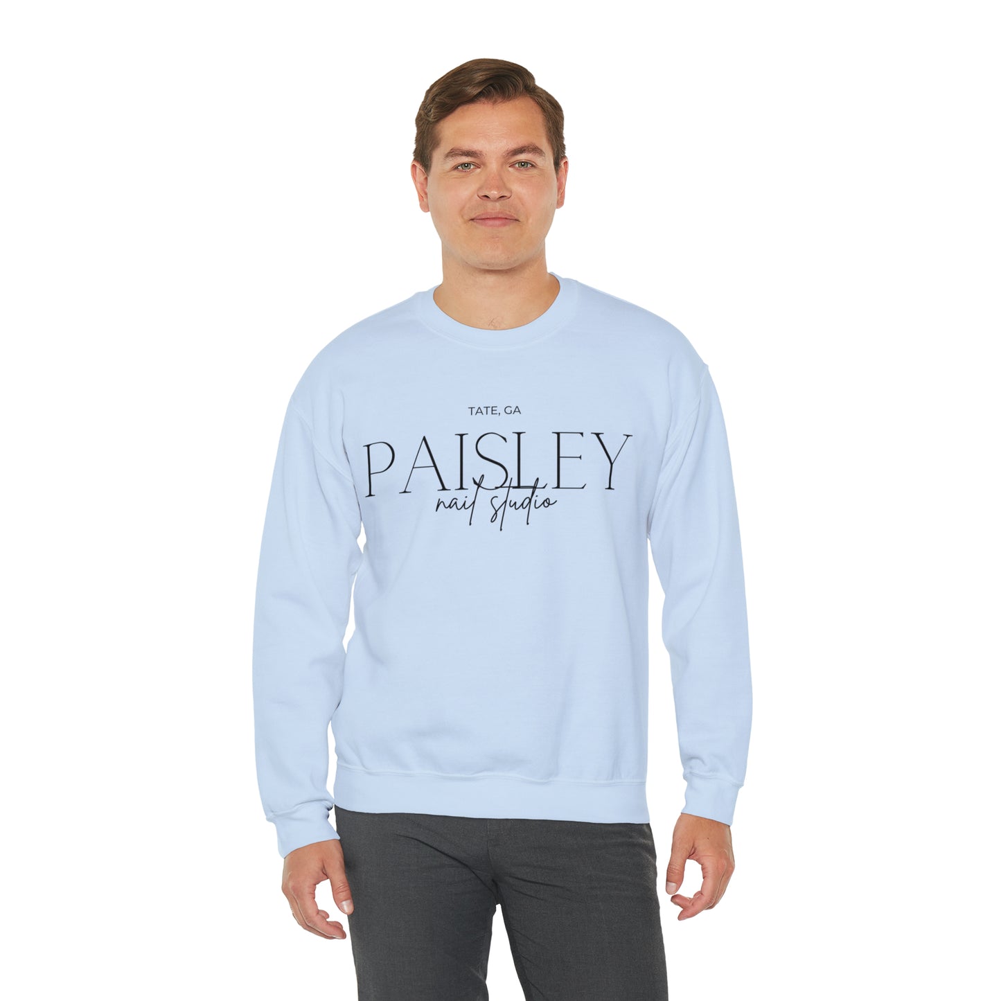 "Paisley" Unisex Heavy Blend™ Crewneck Sweatshirt (Fall Colors)