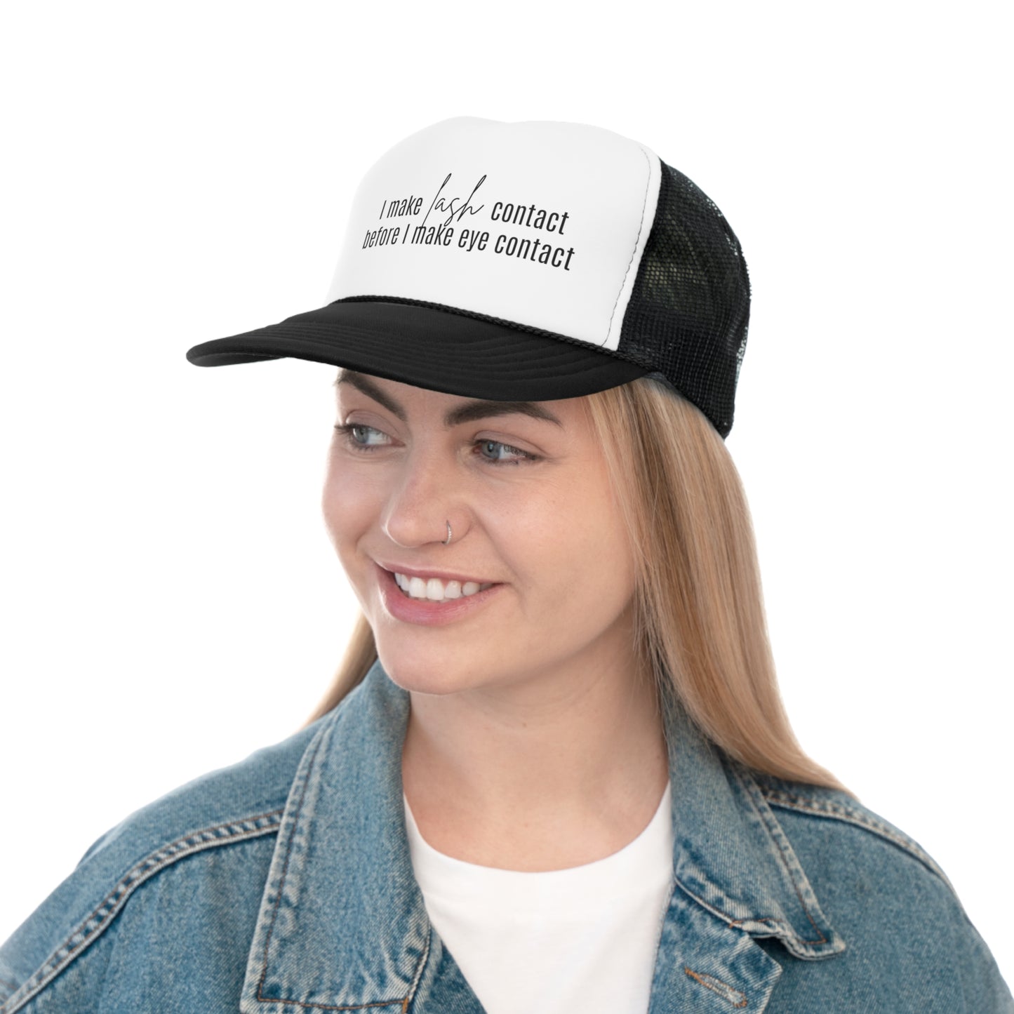 "Lash Contact" Trucker Caps