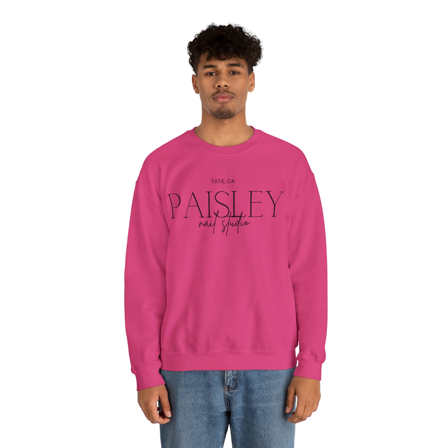 "Paisley" Unisex Heavy Blend™ Crewneck Sweatshirt