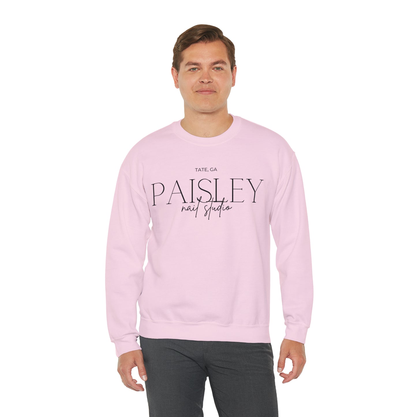 "Paisley" Unisex Heavy Blend™ Crewneck Sweatshirt