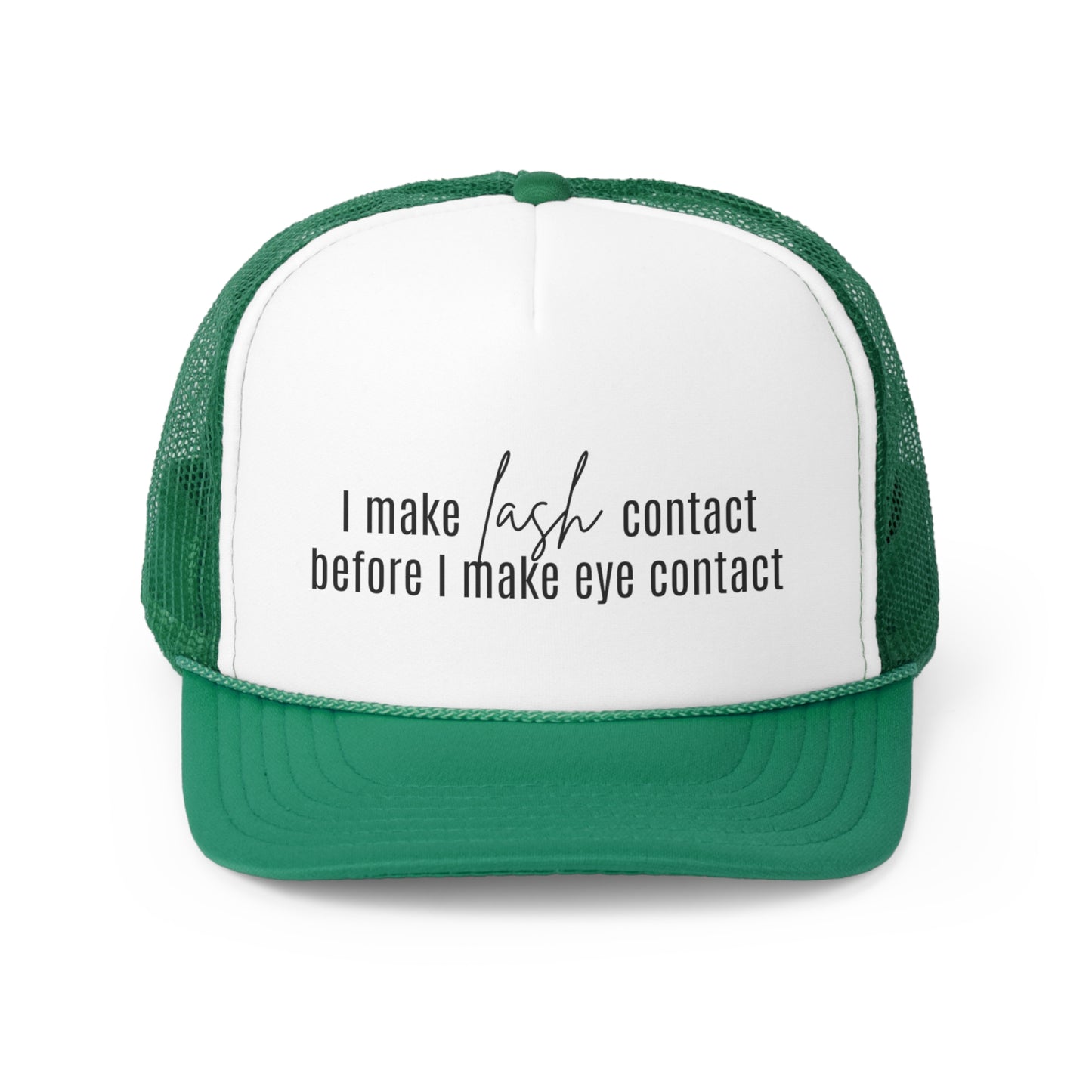 "Lash Contact" Trucker Caps