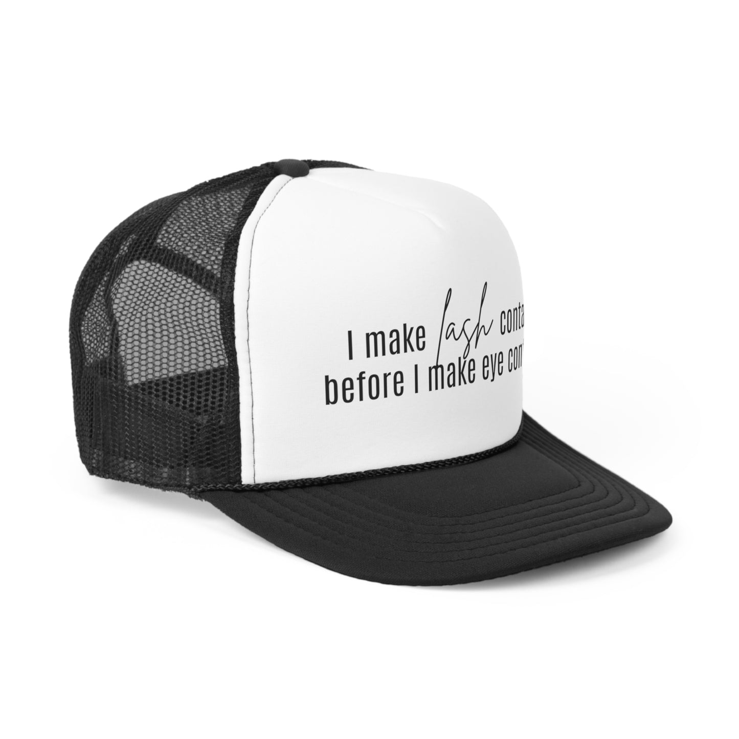 "Lash Contact" Trucker Caps