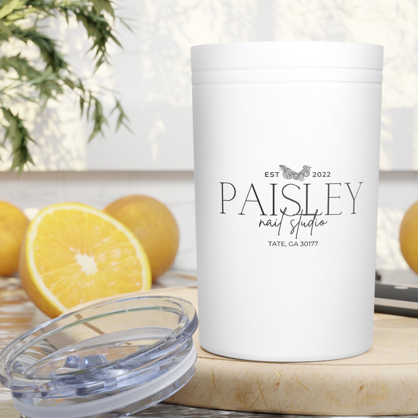 Paisley Vacuum Insulated Tumbler