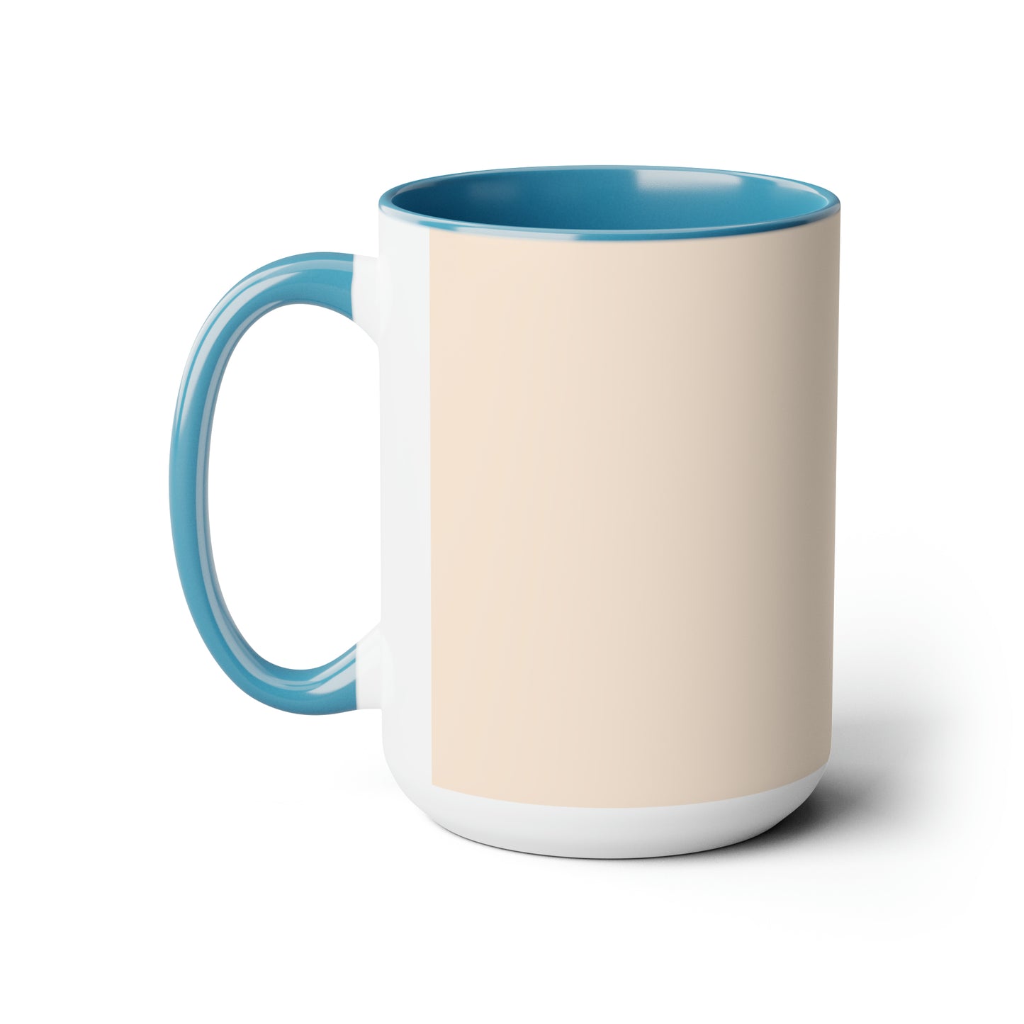 "Polished and Lashed" Two-Tone Coffee Mugs