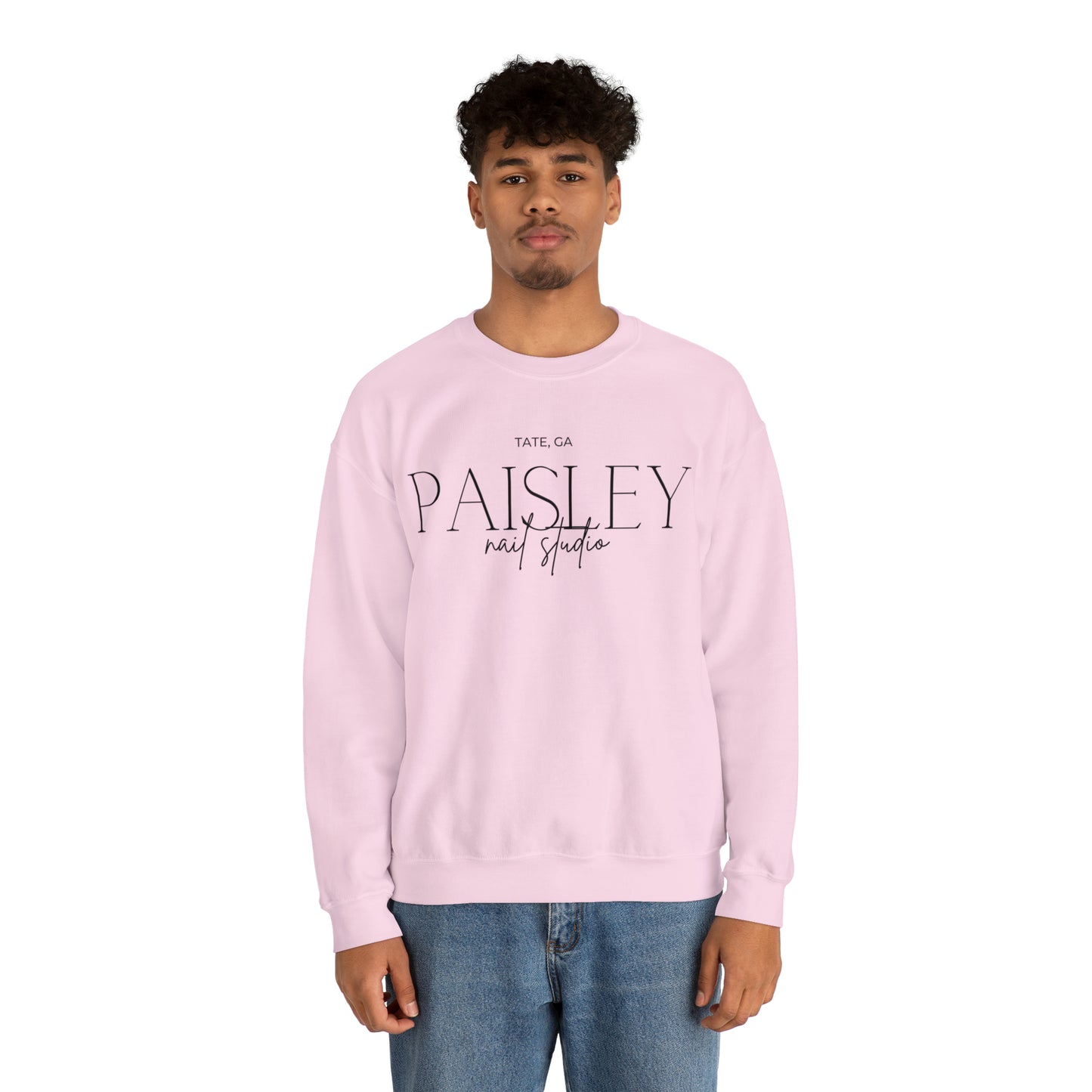 "Paisley" Unisex Heavy Blend™ Crewneck Sweatshirt