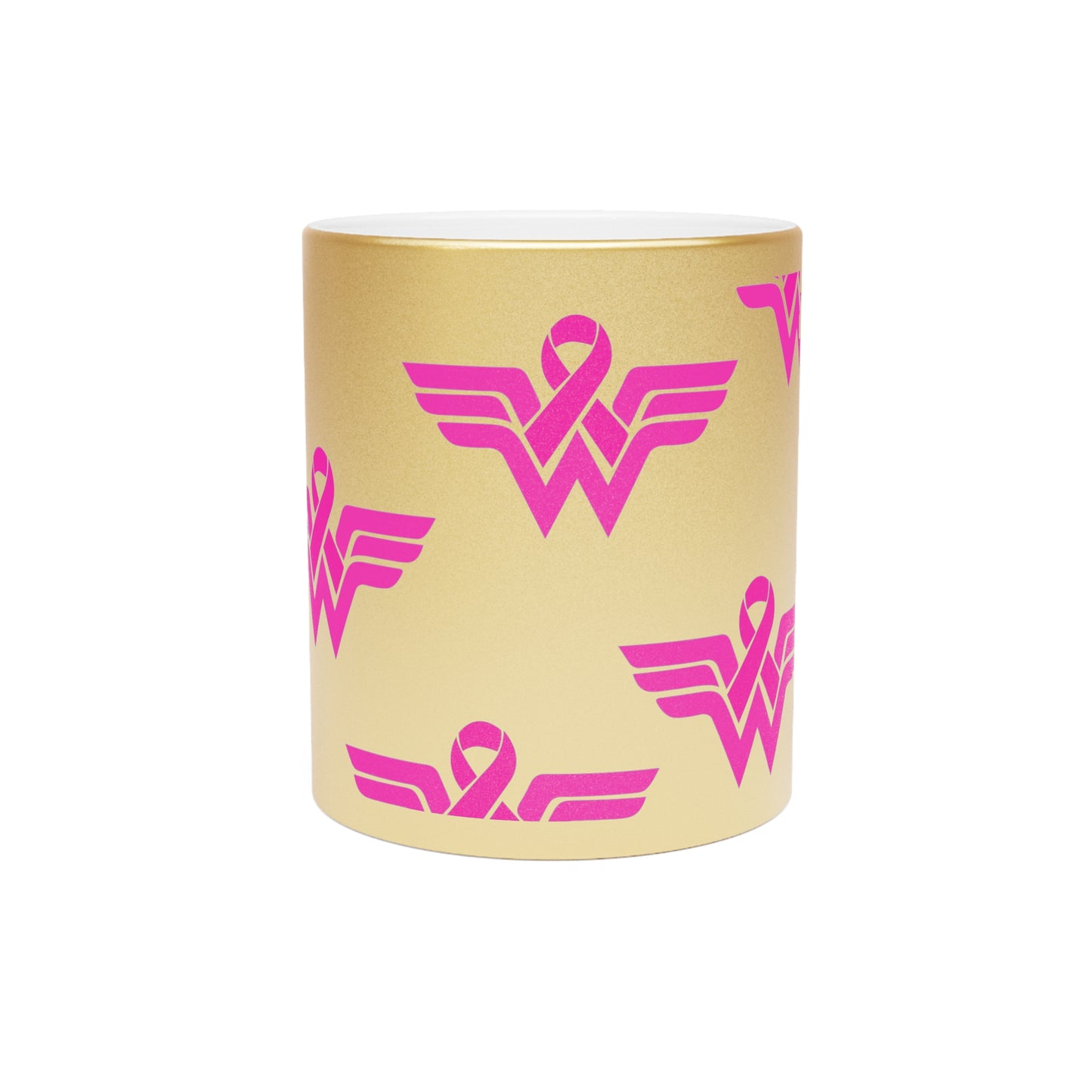 Golden Pink Warrior Mug