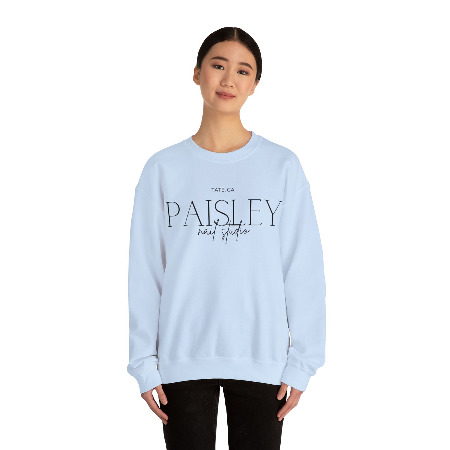 "Paisley" Unisex Heavy Blend™ Crewneck Sweatshirt (Fall Colors)