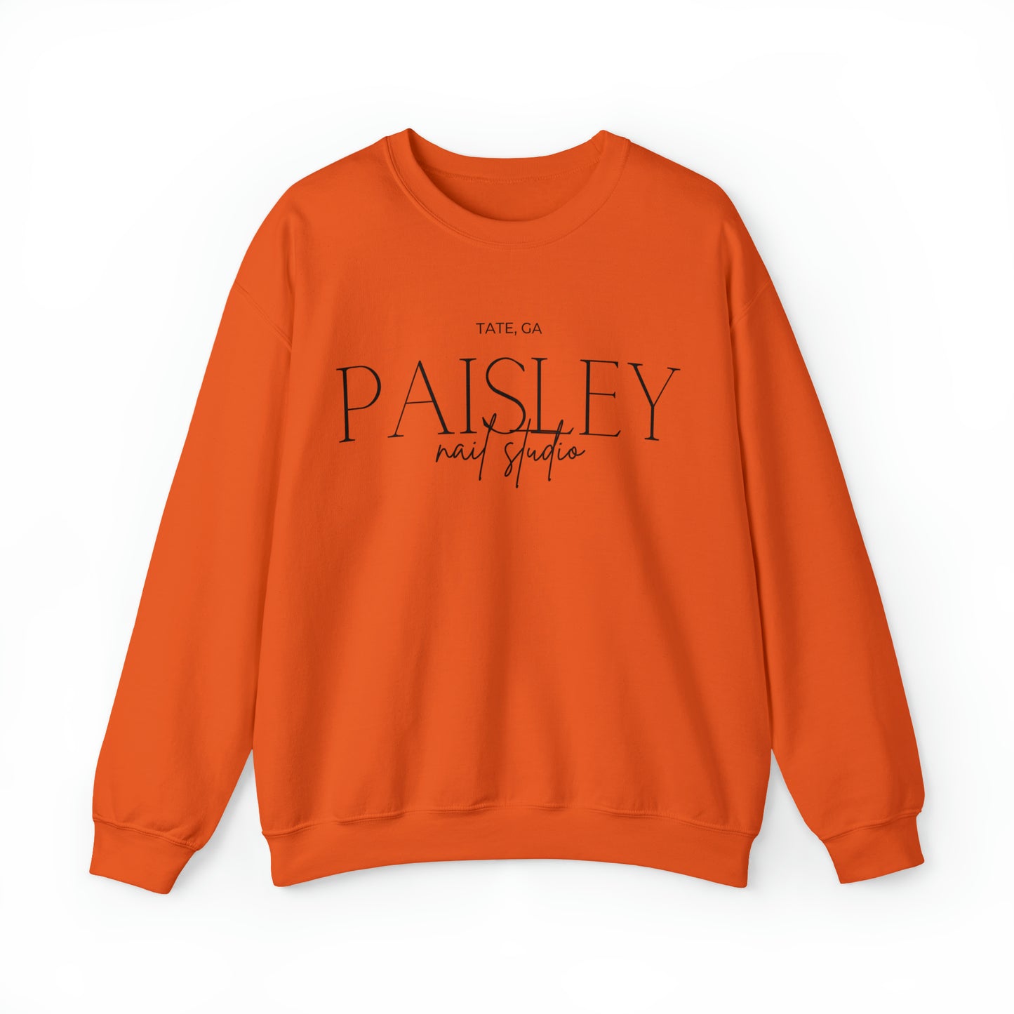 "Paisley" Unisex Heavy Blend™ Crewneck Sweatshirt (Fall Colors)