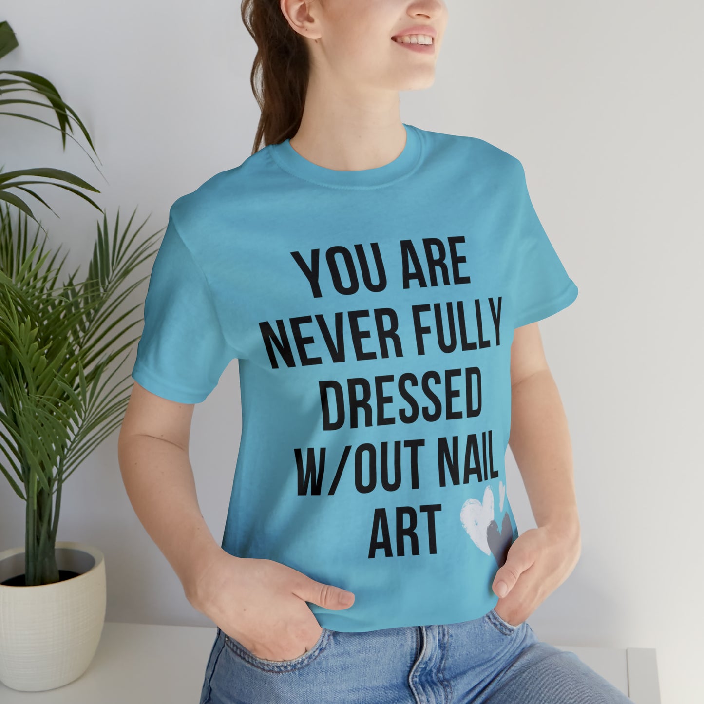 "You Are Never" Jersey Short Sleeve Tee