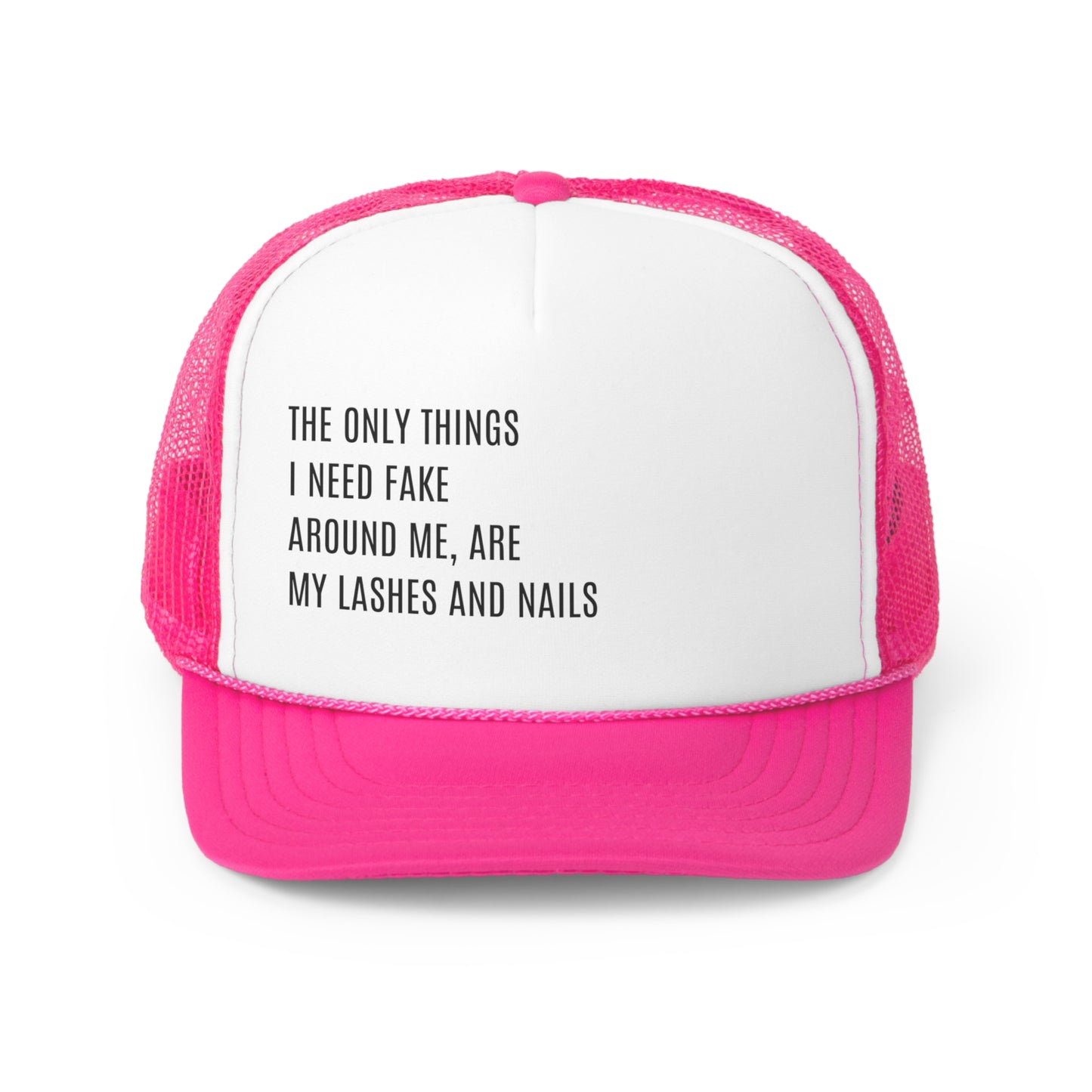 "Fake" Trucker Cap