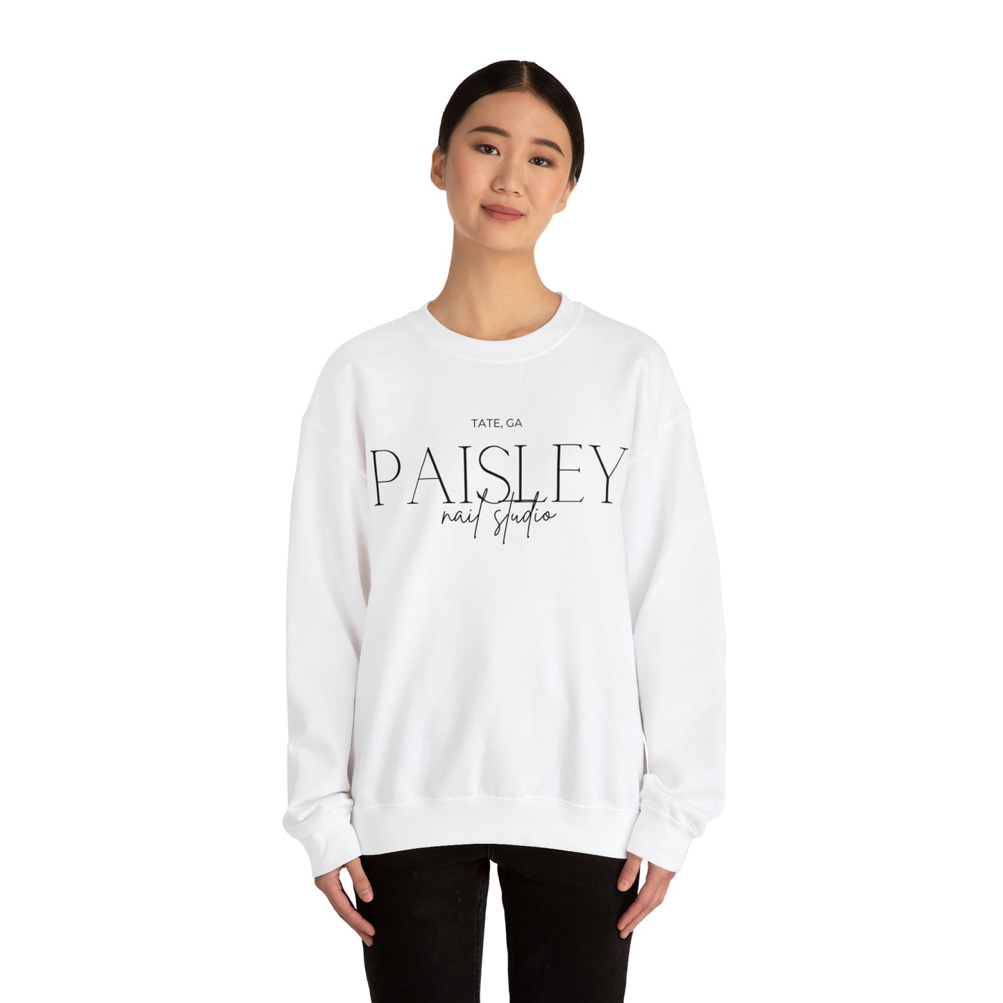 "Paisley" Unisex Heavy Blend™ Crewneck Sweatshirt (Fall Colors)