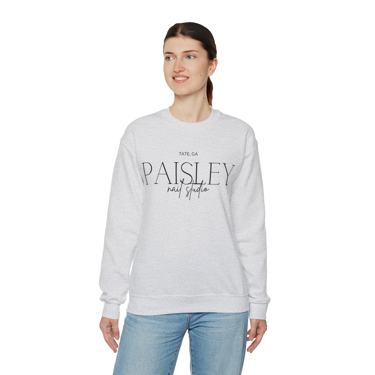 "Paisley" Unisex Heavy Blend™ Crewneck Sweatshirt (Fall Colors)