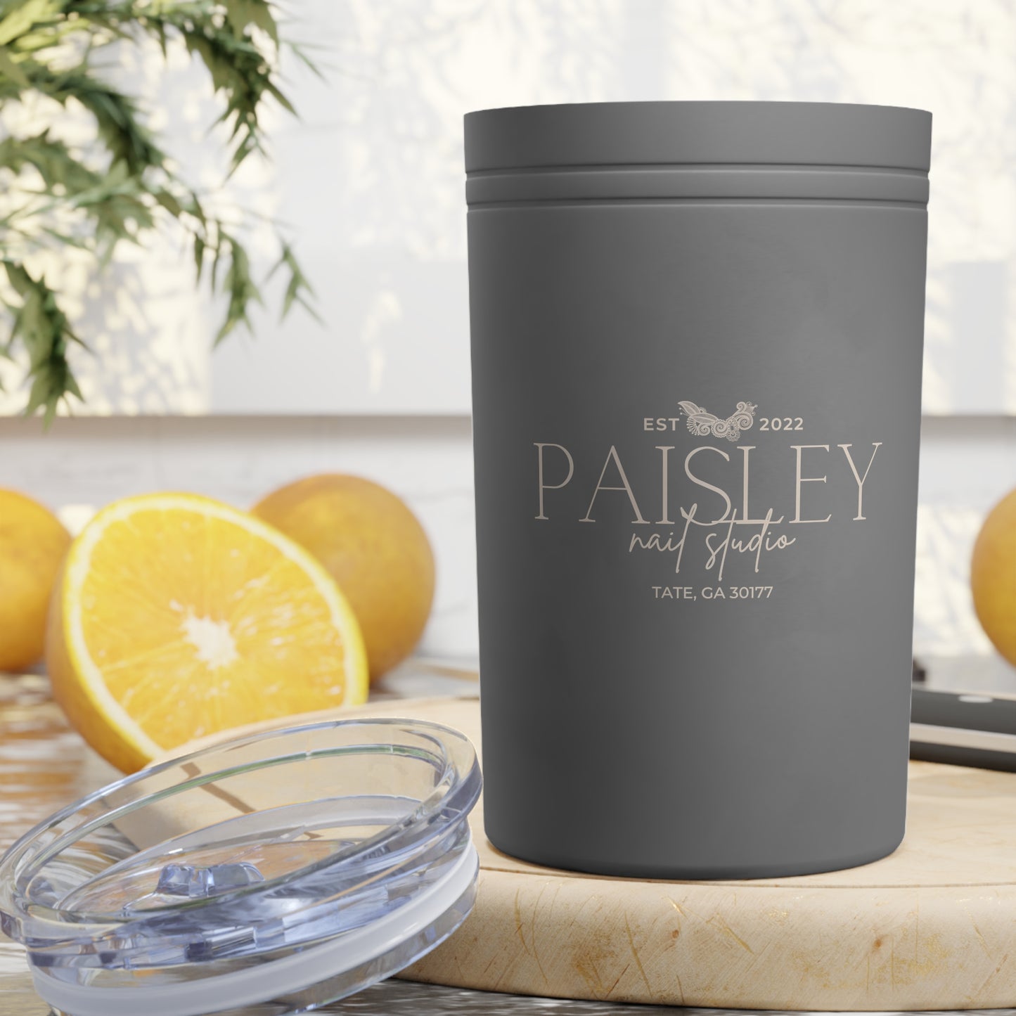 Paisley Vacuum Insulated Tumbler