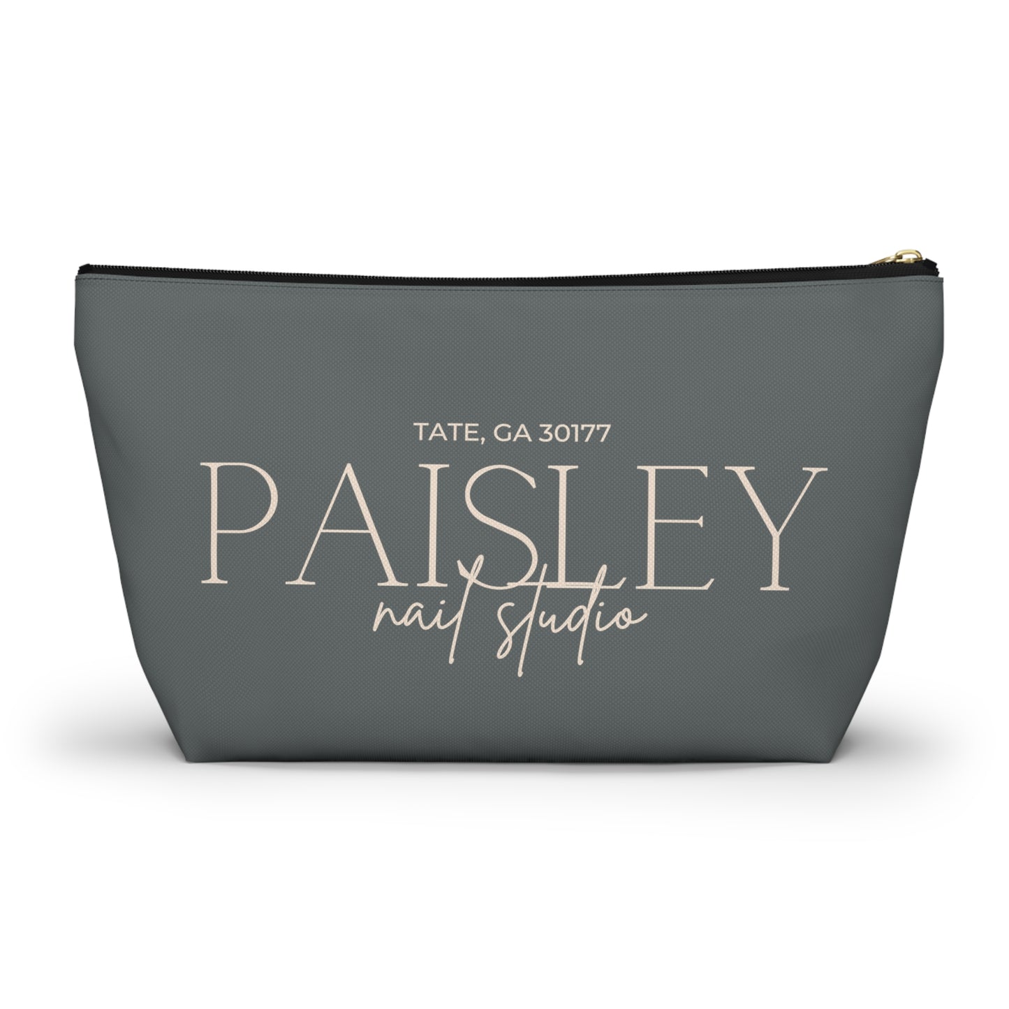 Paisley Gal Pouch ~ Dark Grey