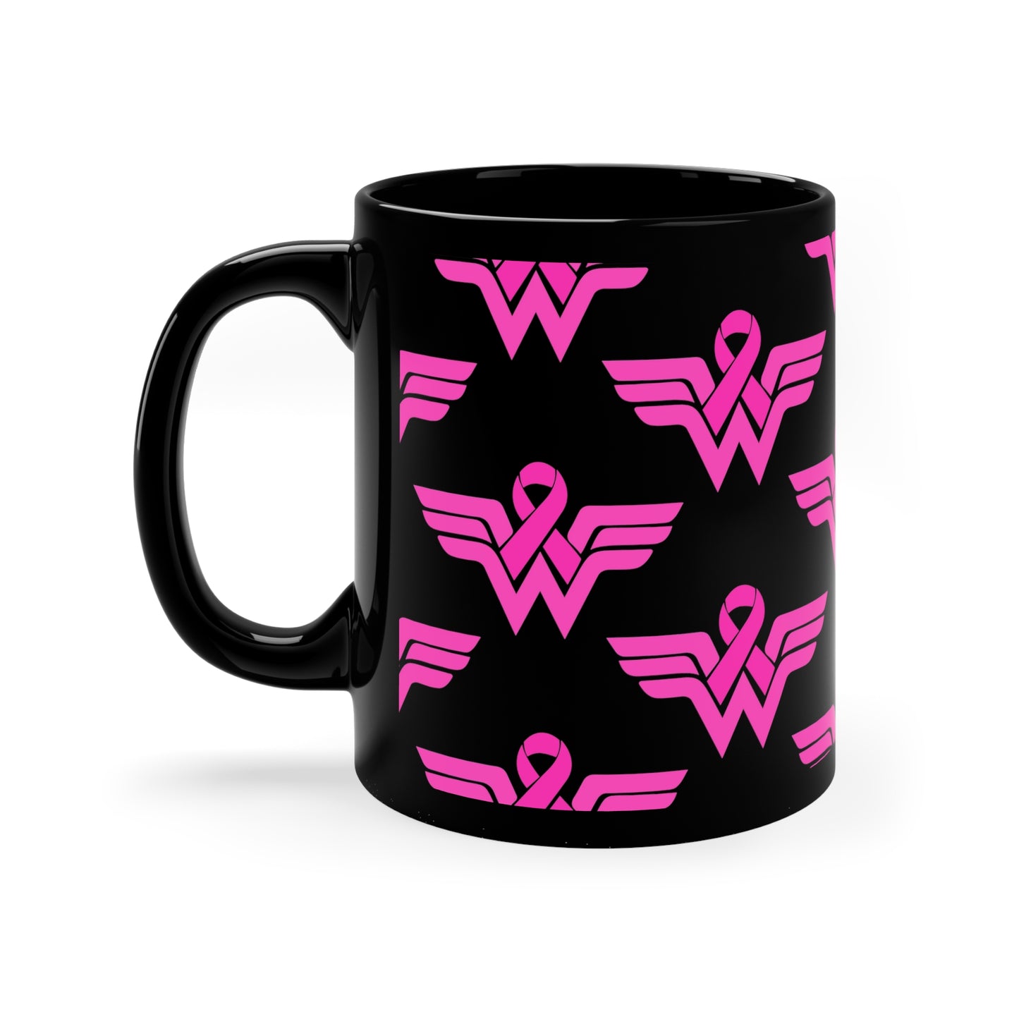 Black WARRIOR mug